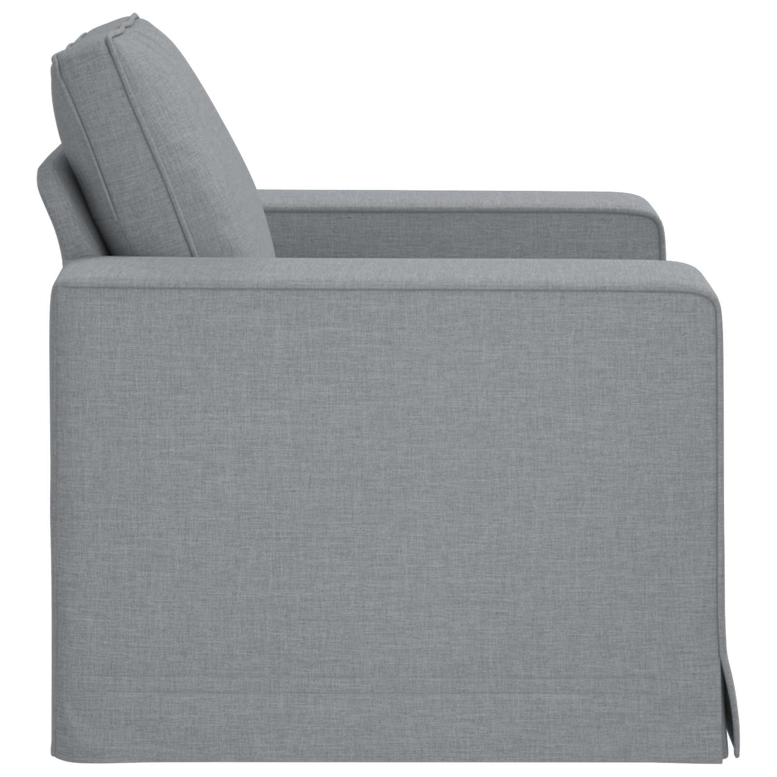 vidaXL Sofa Jasnoszary 103 x 80 x 82 cm tkanina