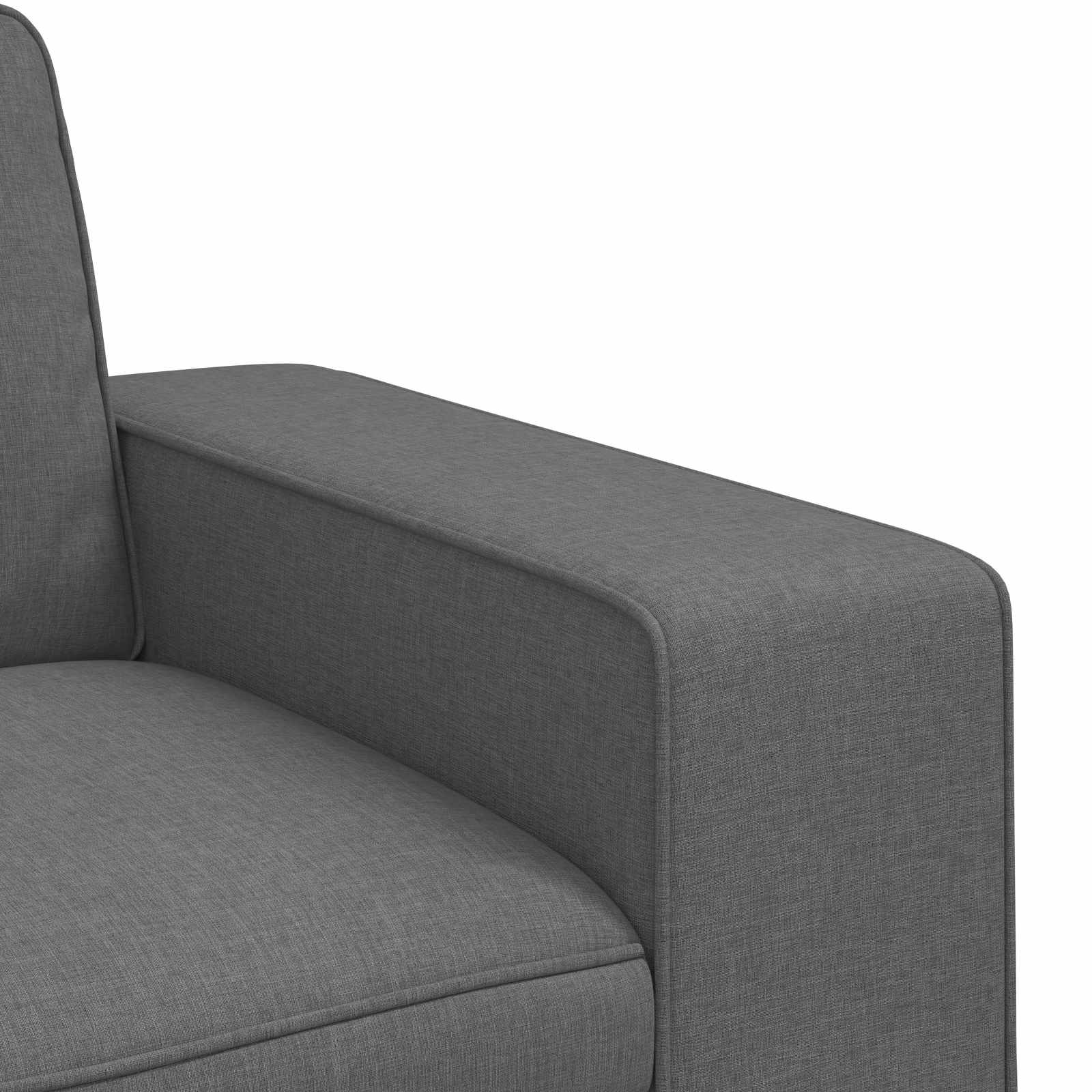 vidaXL Sofa Ciemnoszary 103 x 80 x 82 cm tkanina