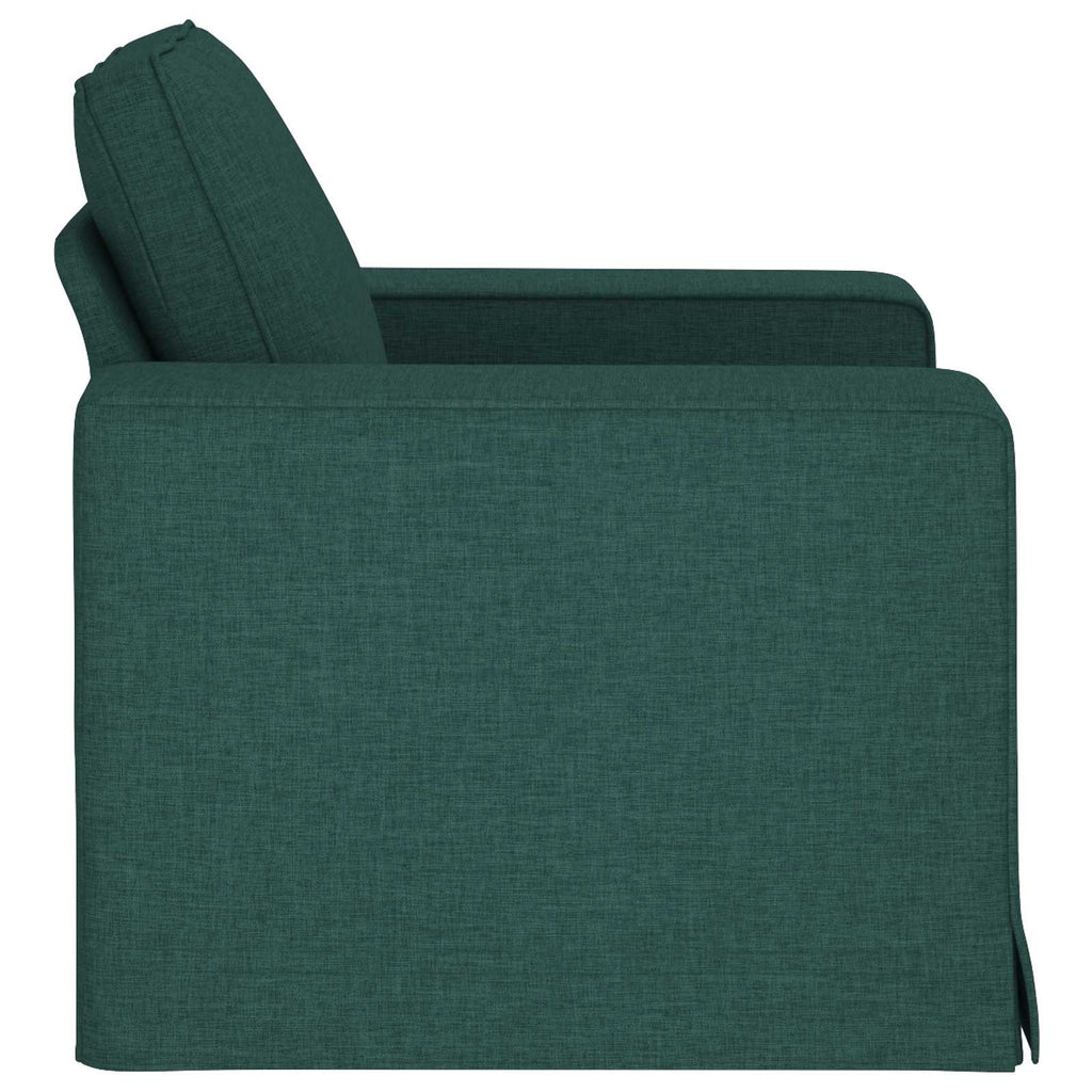 vidaXL Sofa Ciemna zieleń 103 x 80 x 82 cm tkanina