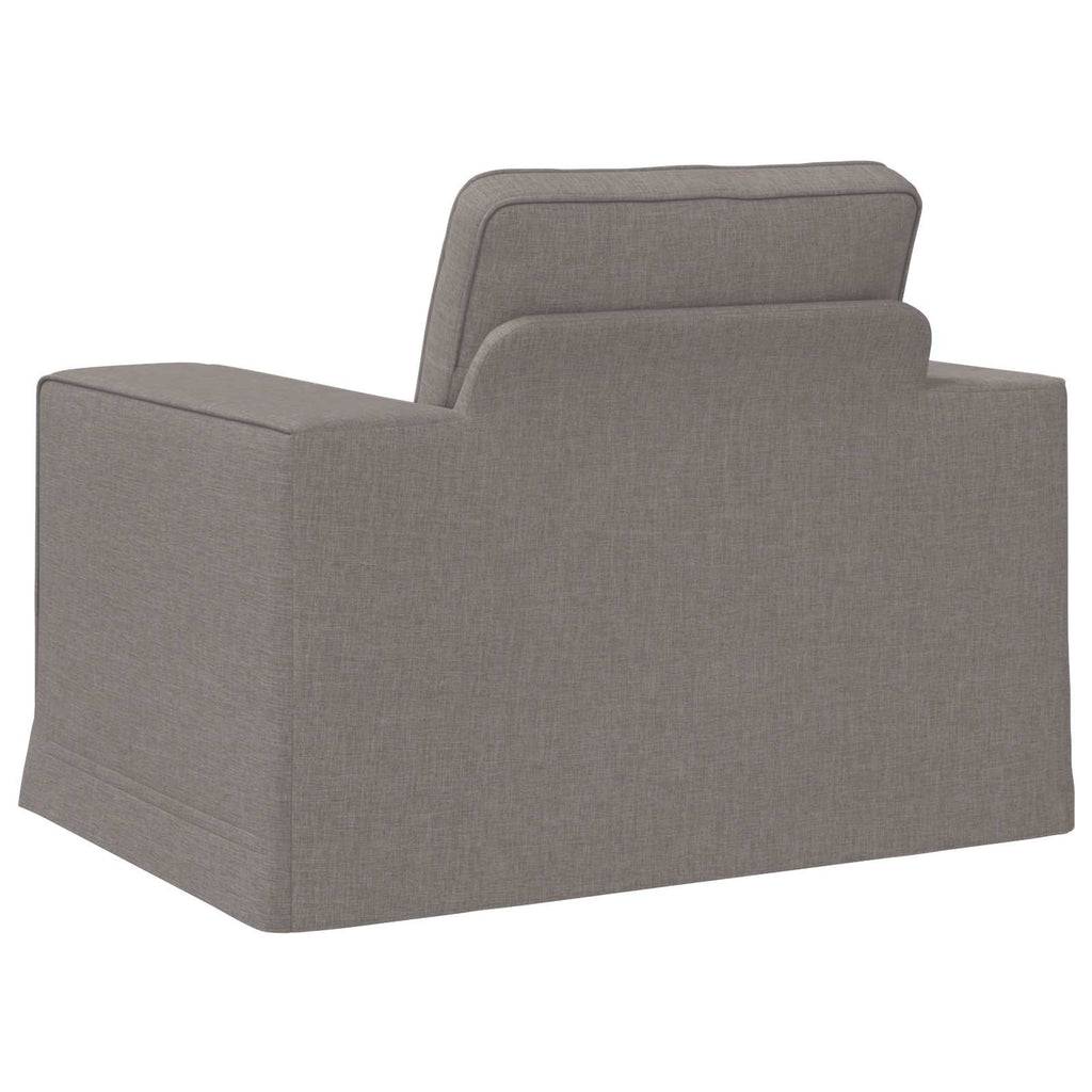 vidaXL Sofa Ciemnoszary 103 x 80 x 82 cm tkanina