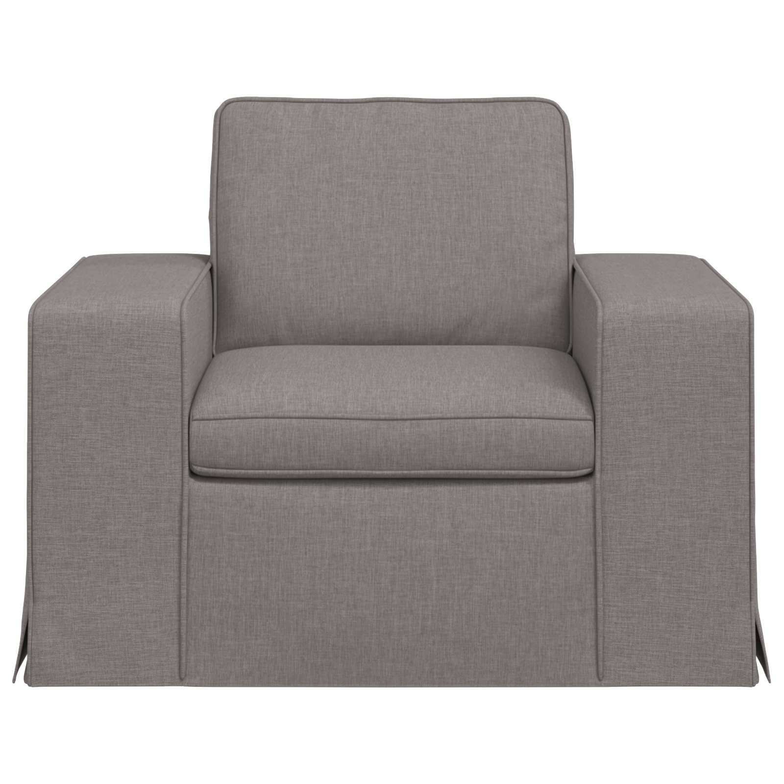 vidaXL Sofa Ciemnoszary 103 x 80 x 82 cm tkanina