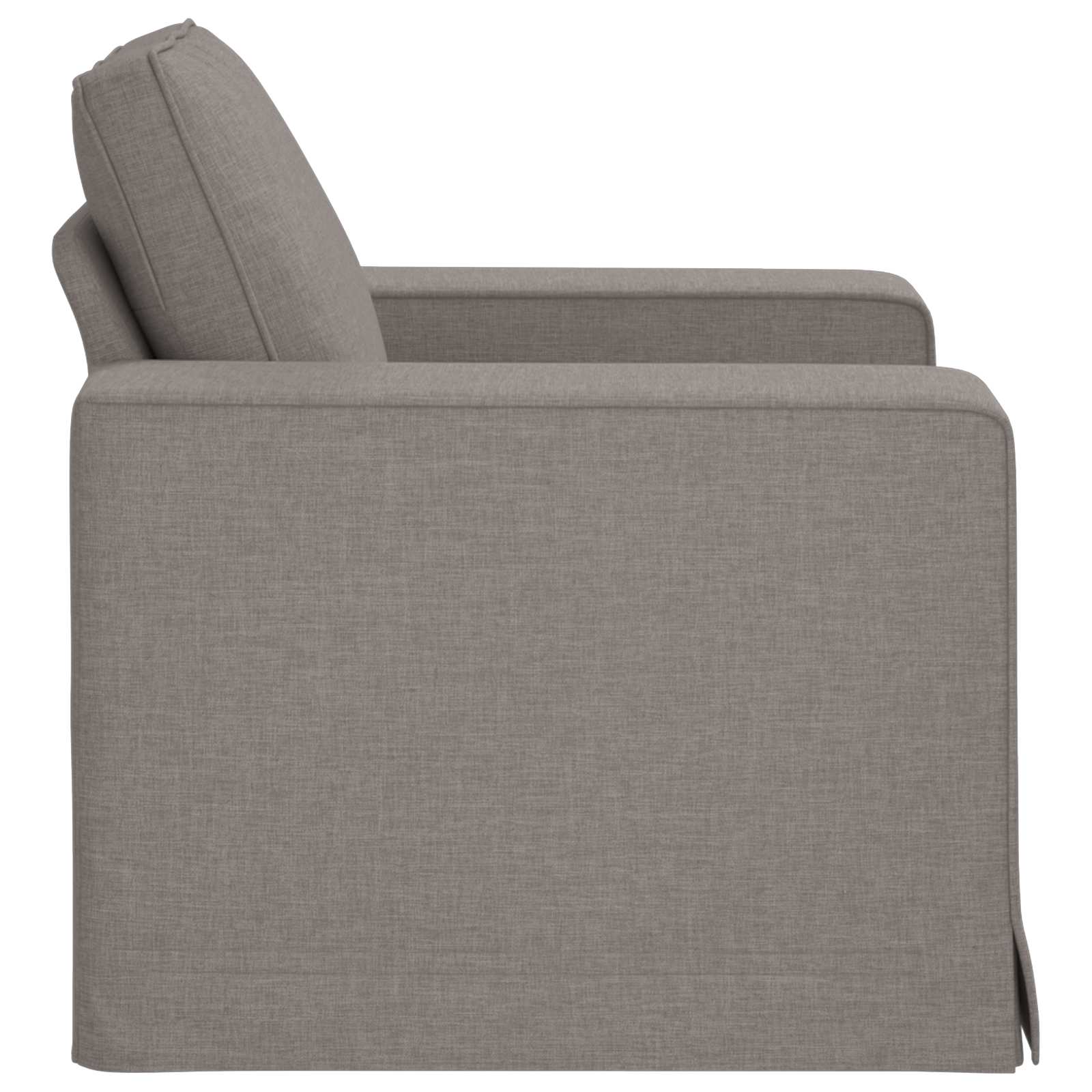 vidaXL Sofa Ciemnoszary 103 x 80 x 82 cm tkanina