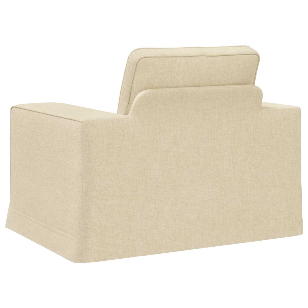 vidaXL Sofa Kremowy 103 x 80 x 82 cm tkanina