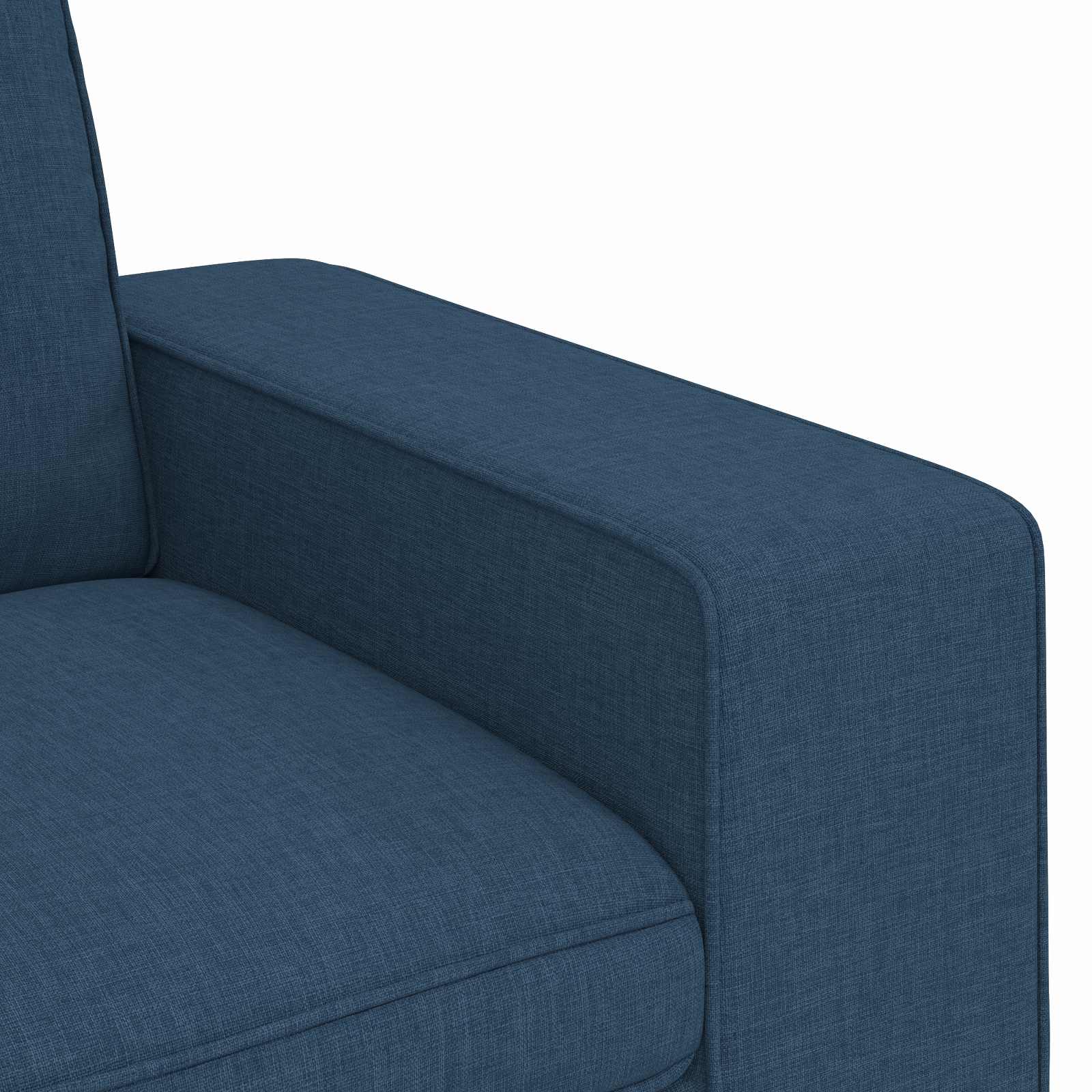 vidaXL Sofa Niebieski 103 x 80 x 82 cm tkanina