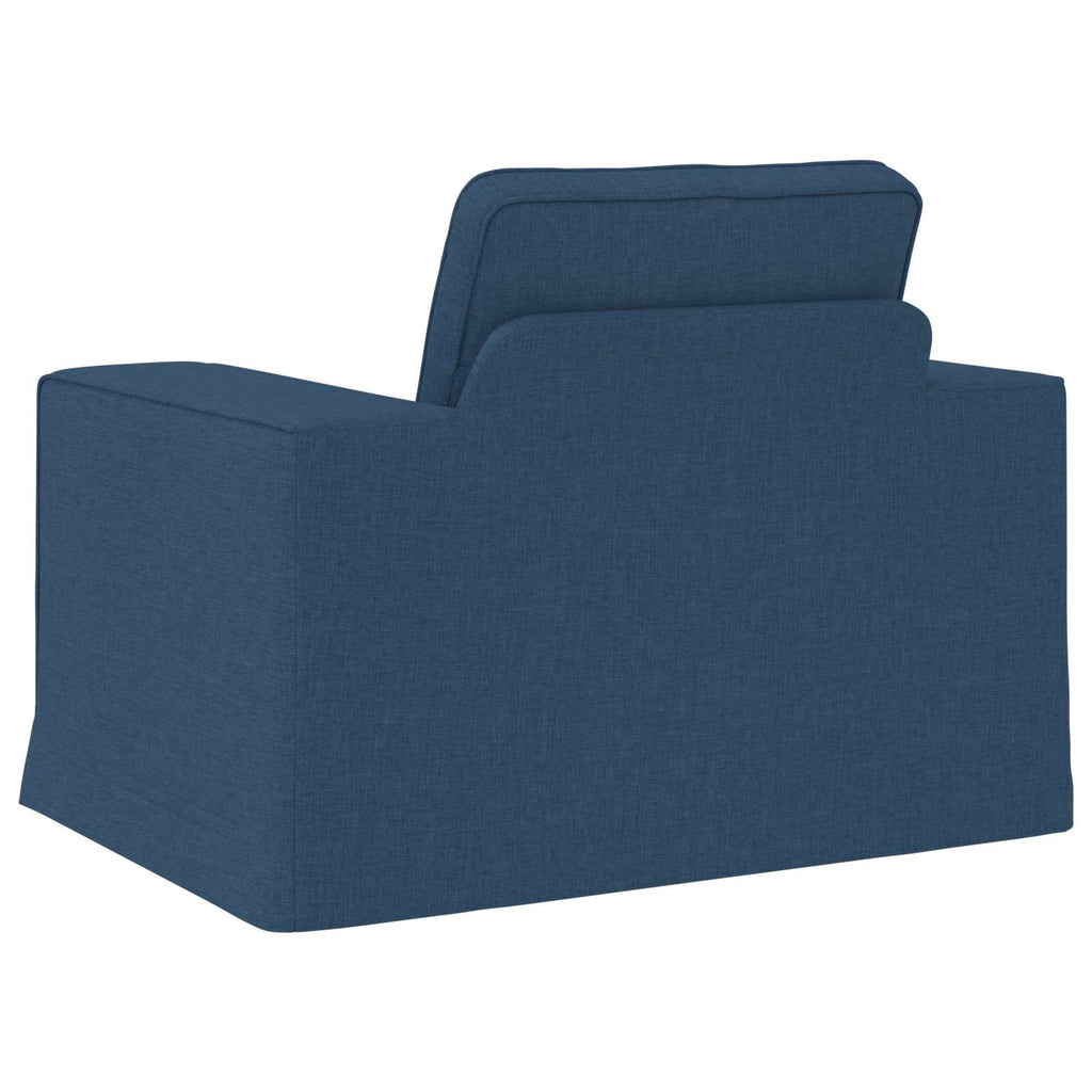 vidaXL Sofa Niebieski 103 x 80 x 82 cm tkanina