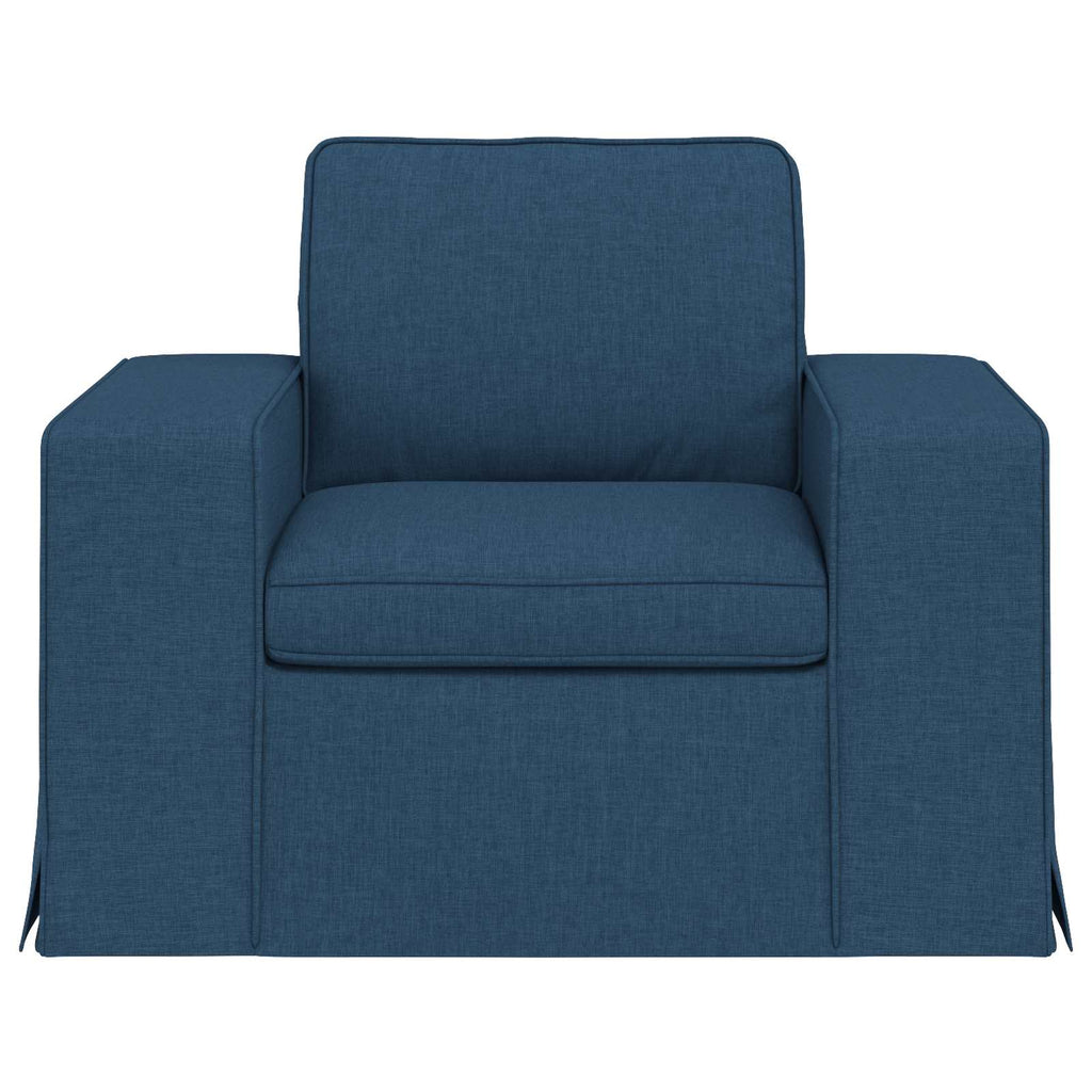 vidaXL Sofa Niebieski 103 x 80 x 82 cm tkanina