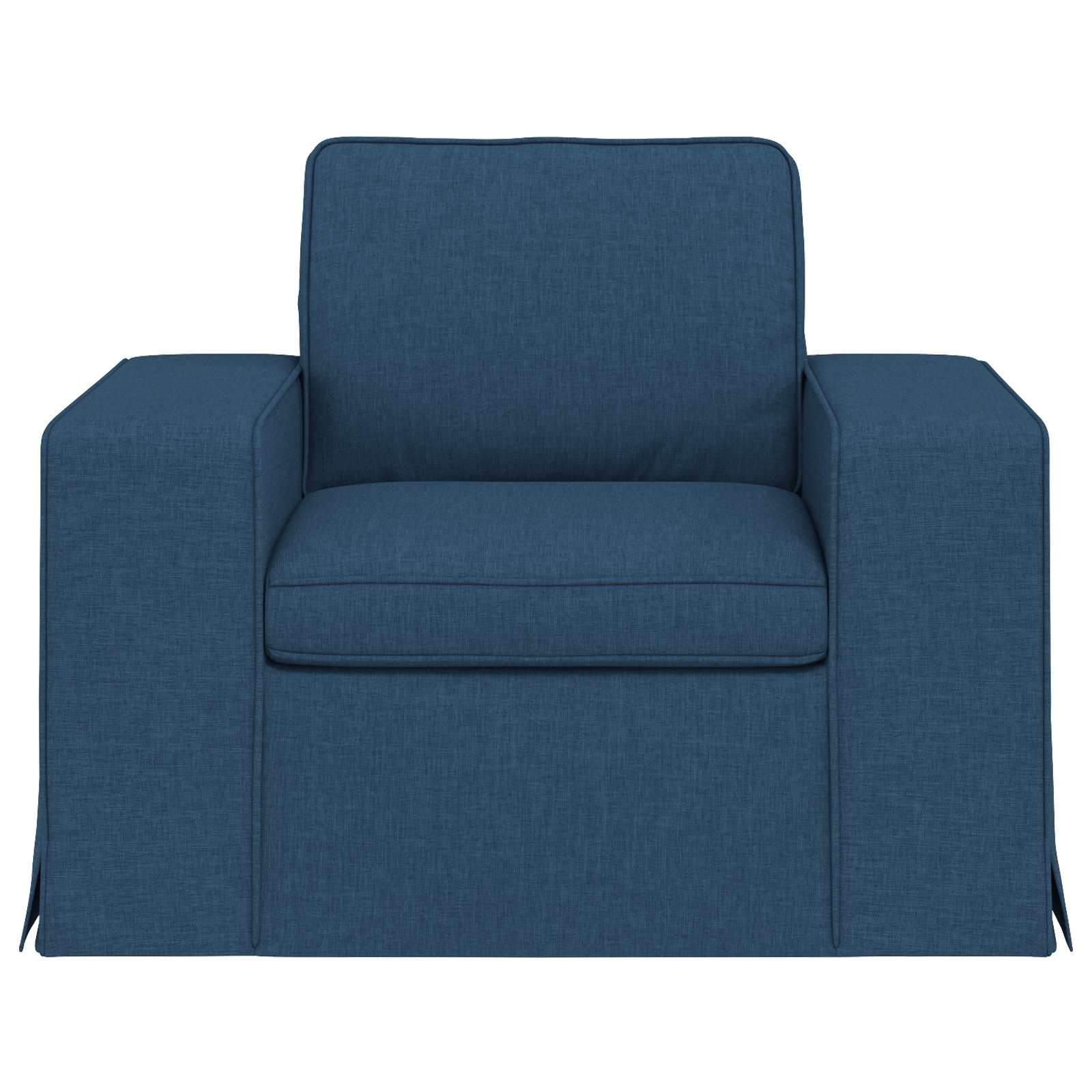 vidaXL Sofa Niebieski 103 x 80 x 82 cm tkanina