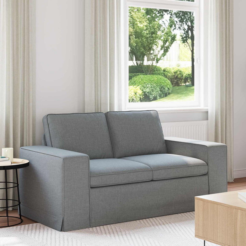 vidaXL Sofa Jasnoszary 162 x 80 x 82 cm tkanina