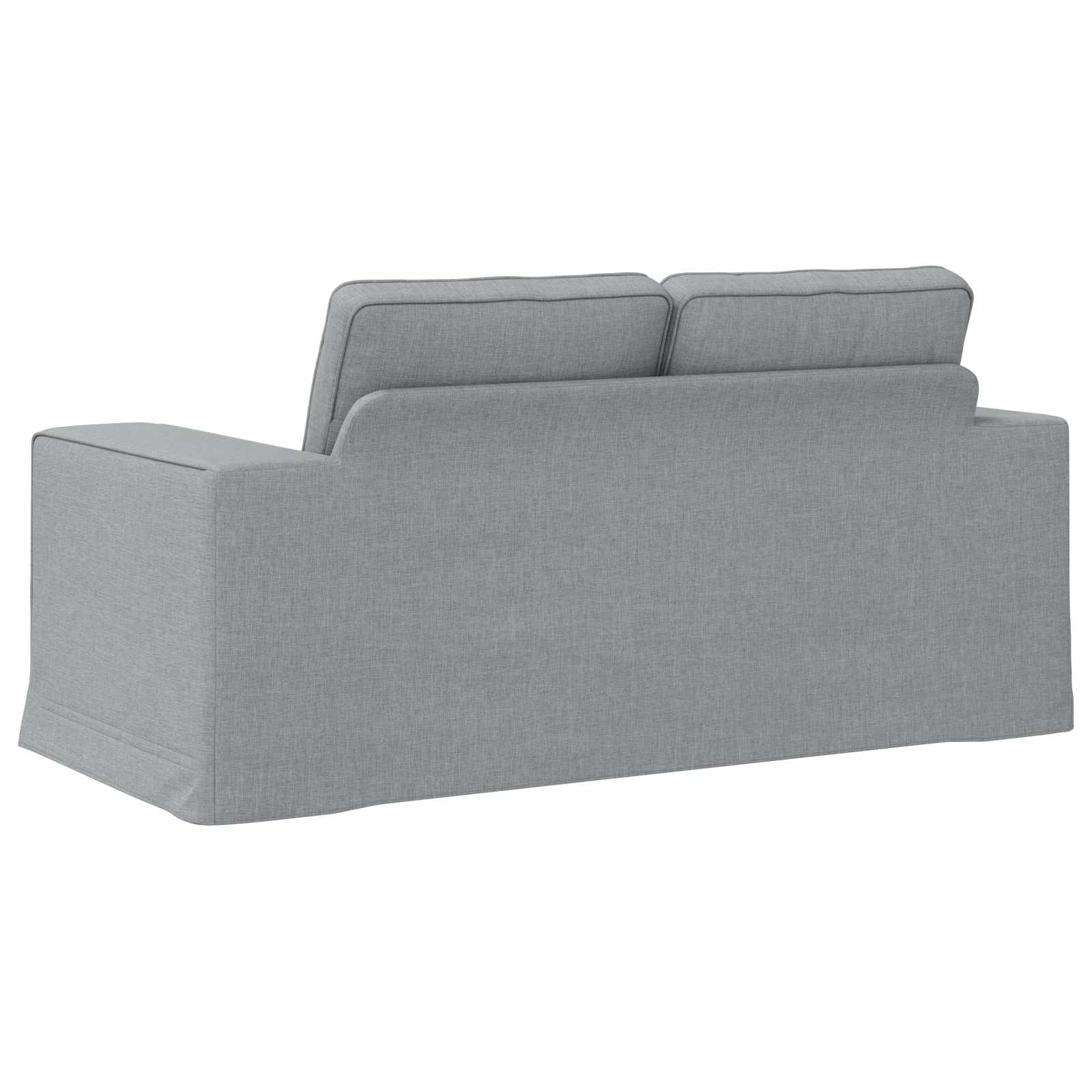 vidaXL Sofa Jasnoszary 162 x 80 x 82 cm tkanina