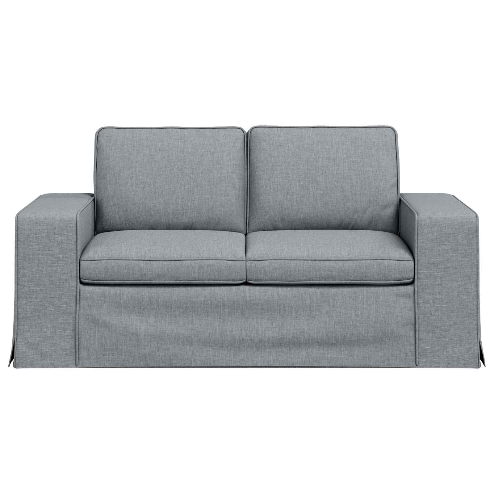vidaXL Sofa Jasnoszary 162 x 80 x 82 cm tkanina