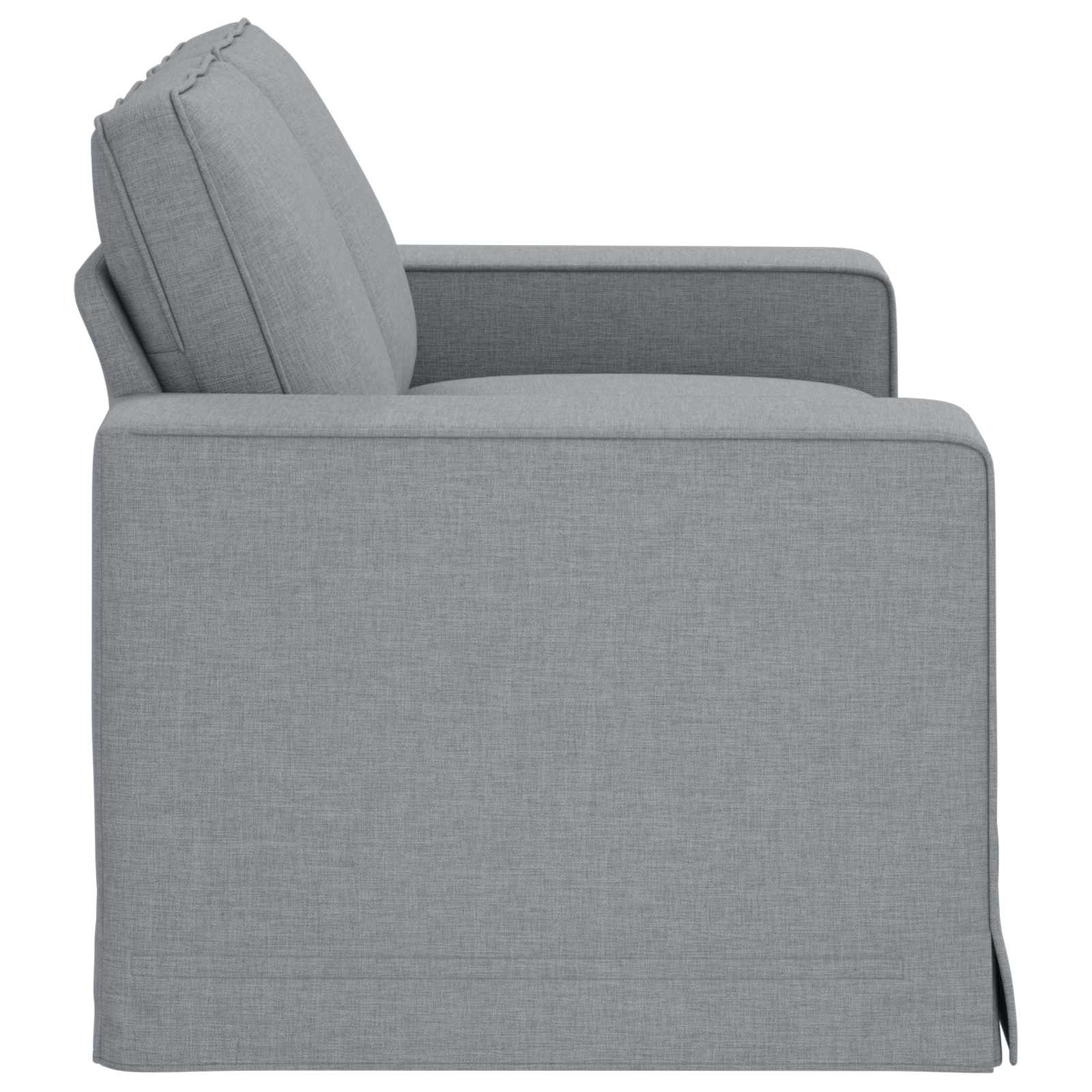 vidaXL Sofa Jasnoszary 162 x 80 x 82 cm tkanina