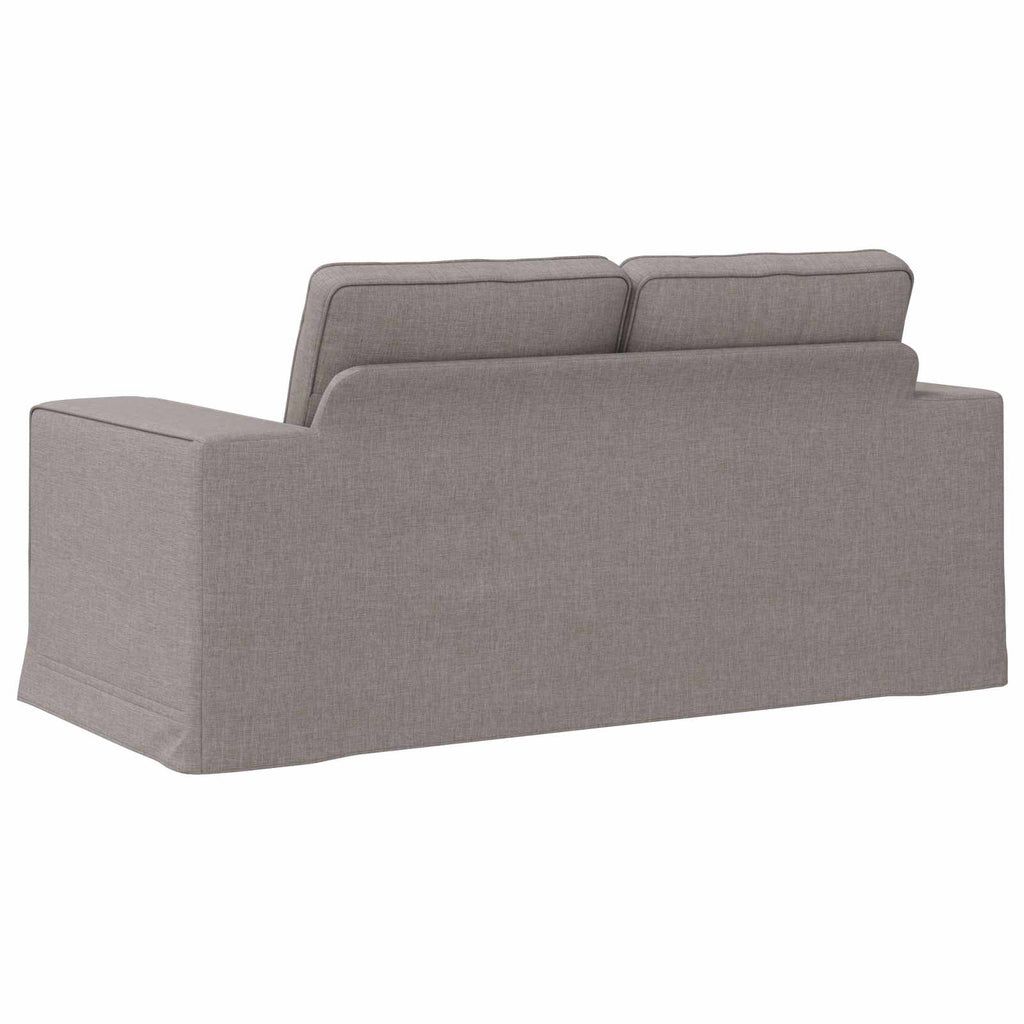 vidaXL Sofa Ciemnoszary 162 x 80 x 82 cm tkanina