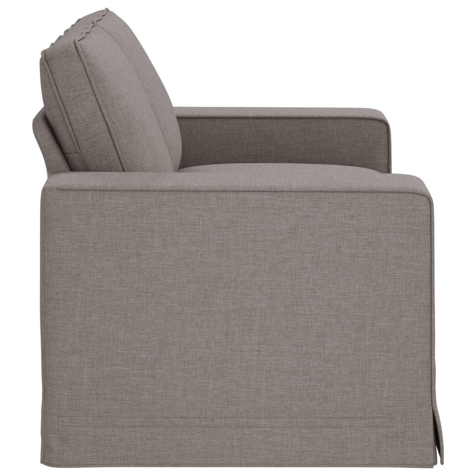 vidaXL Sofa Ciemnoszary 162 x 80 x 82 cm tkanina