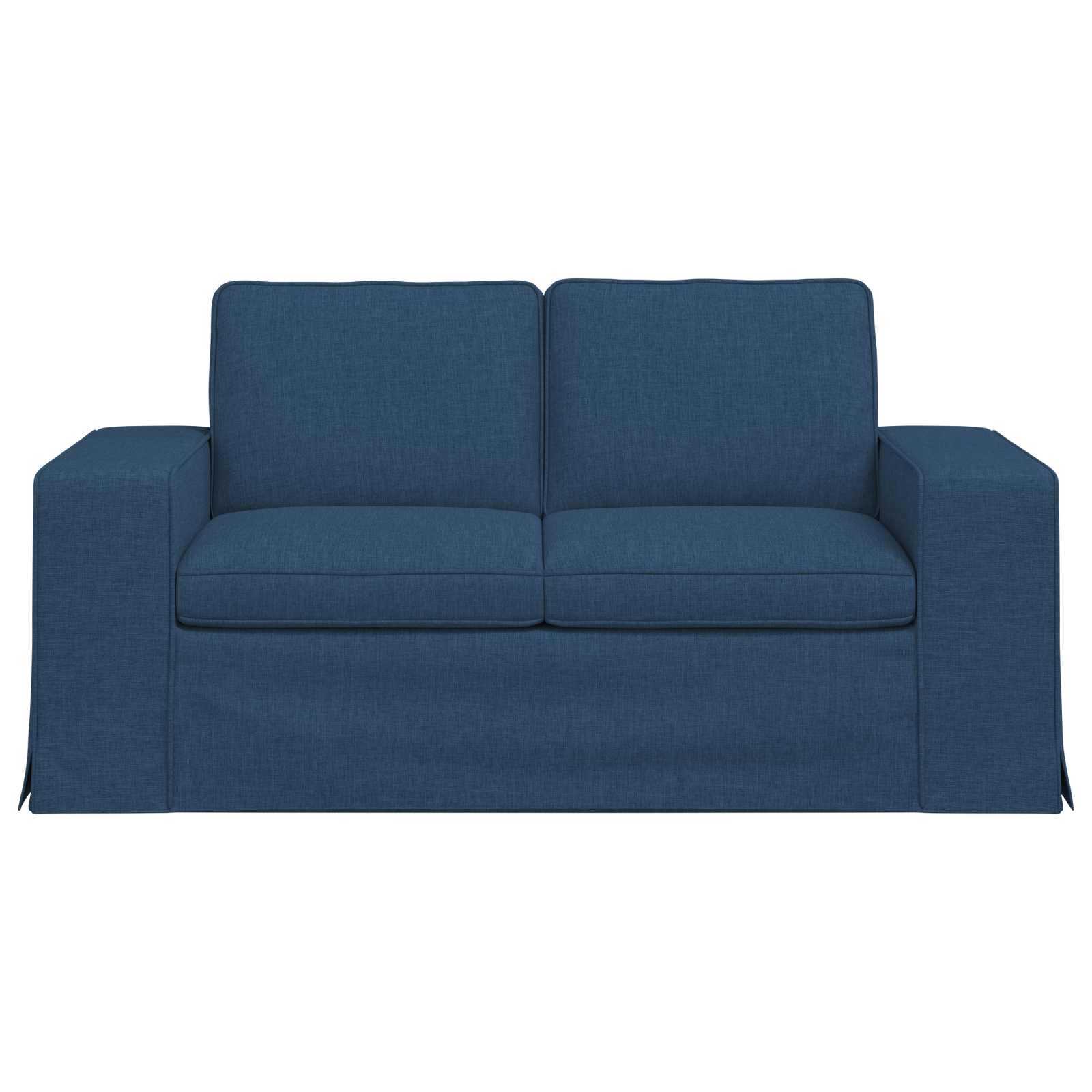 vidaXL Sofa Niebieski 162 x 80 x 82 cm tkanina