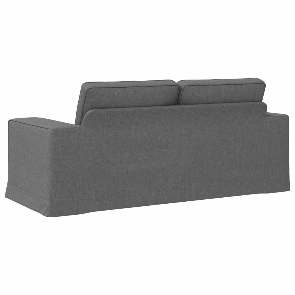 vidaXL Sofa Ciemnoszary 182 x 80 x 82 cm tkanina