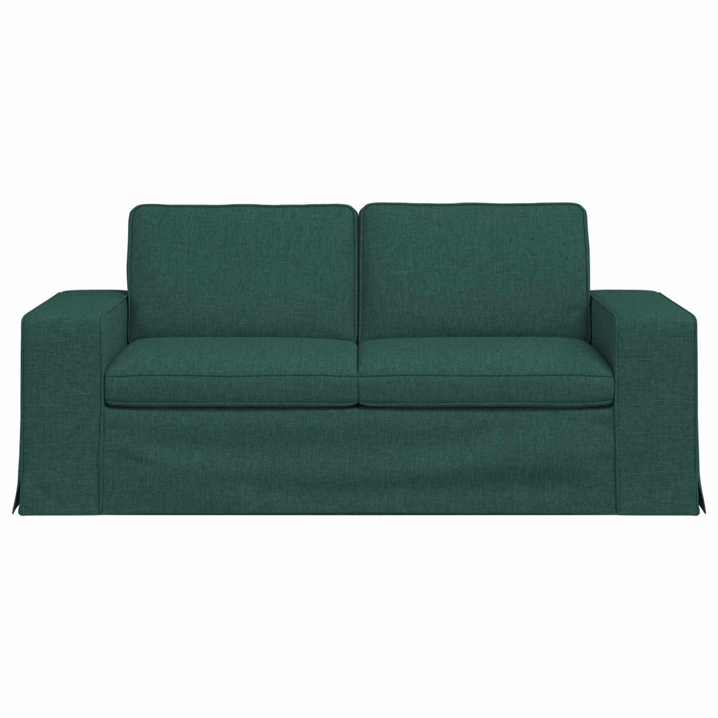 vidaXL Sofa Ciemna zieleń 182 x 80 x 82 cm tkanina