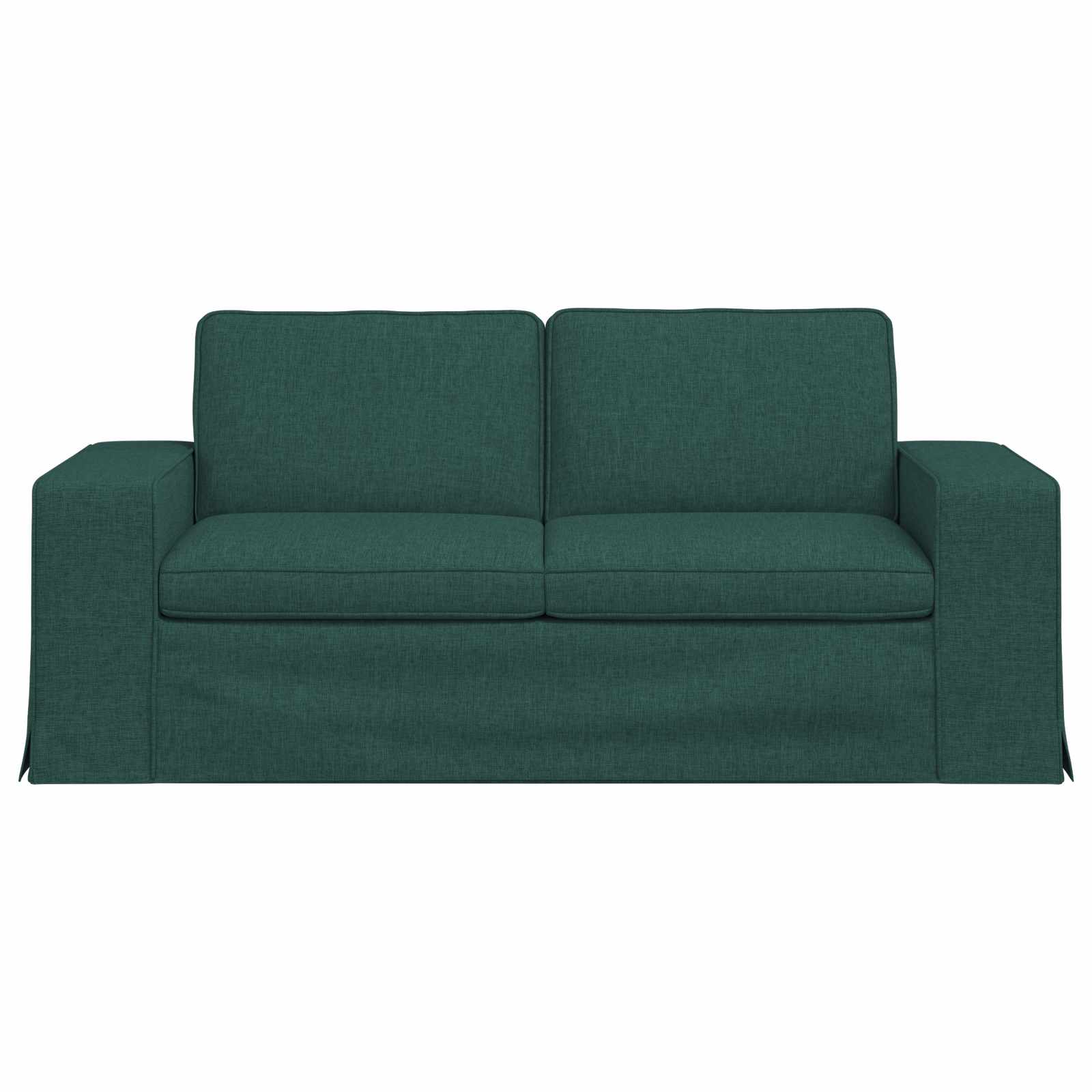 vidaXL Sofa Ciemna zieleń 182 x 80 x 82 cm tkanina