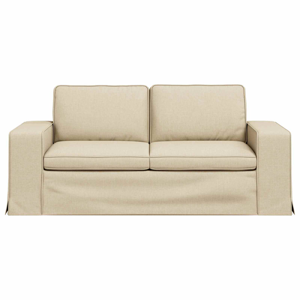 vidaXL Sofa Kremowy 182 x 80 x 82 cm tkanina