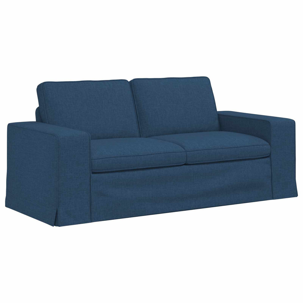 vidaXL Sofa Niebieski 182 x 80 x 82 cm tkanina