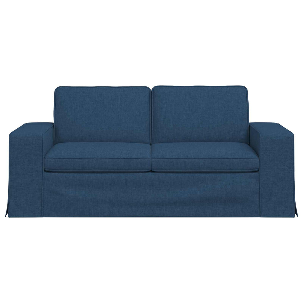 vidaXL Sofa Niebieski 182 x 80 x 82 cm tkanina