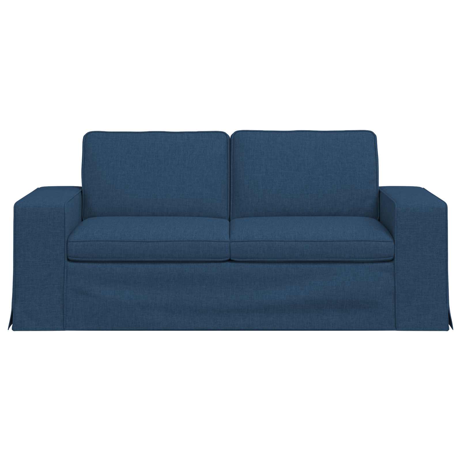 vidaXL Sofa Niebieski 182 x 80 x 82 cm tkanina