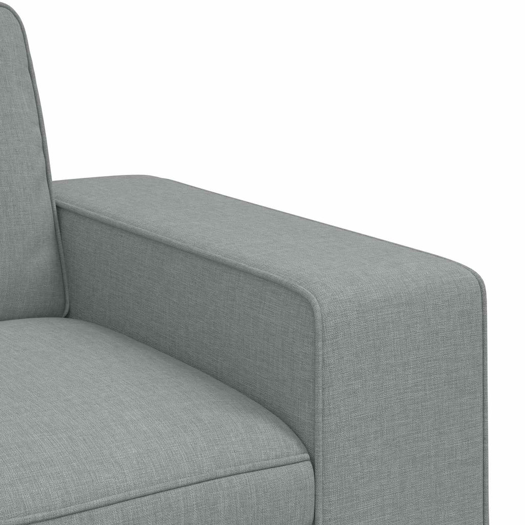 vidaXL Sofa Jasnoszary 222 x 80 x 82 cm tkanina