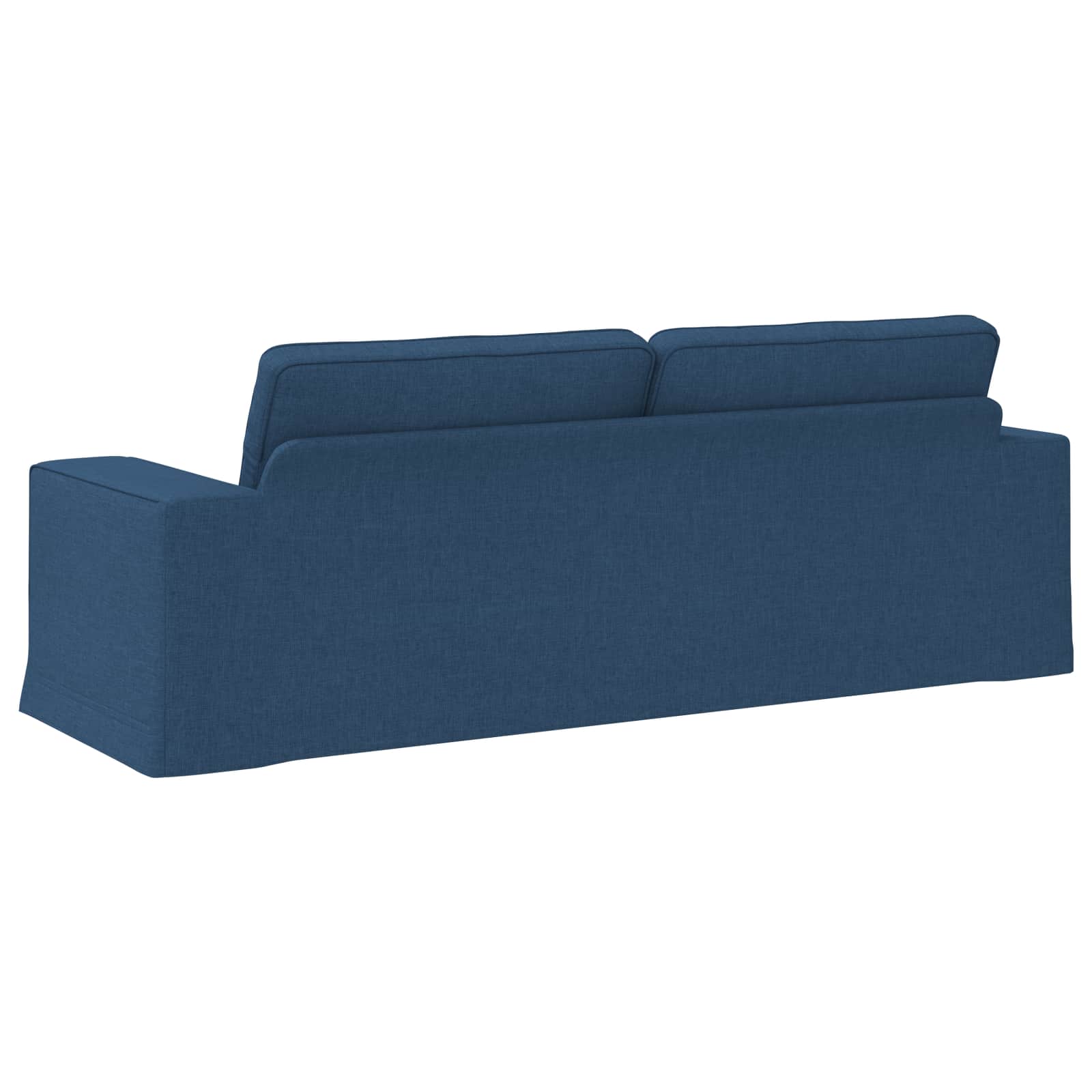 vidaXL Sofa Niebieski 222 x 80 x 82 cm tkanina