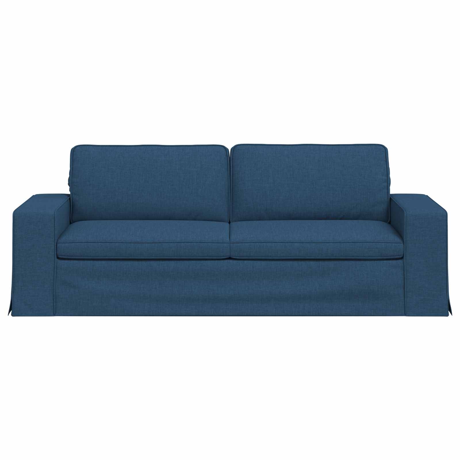 vidaXL Sofa Niebieski 222 x 80 x 82 cm tkanina