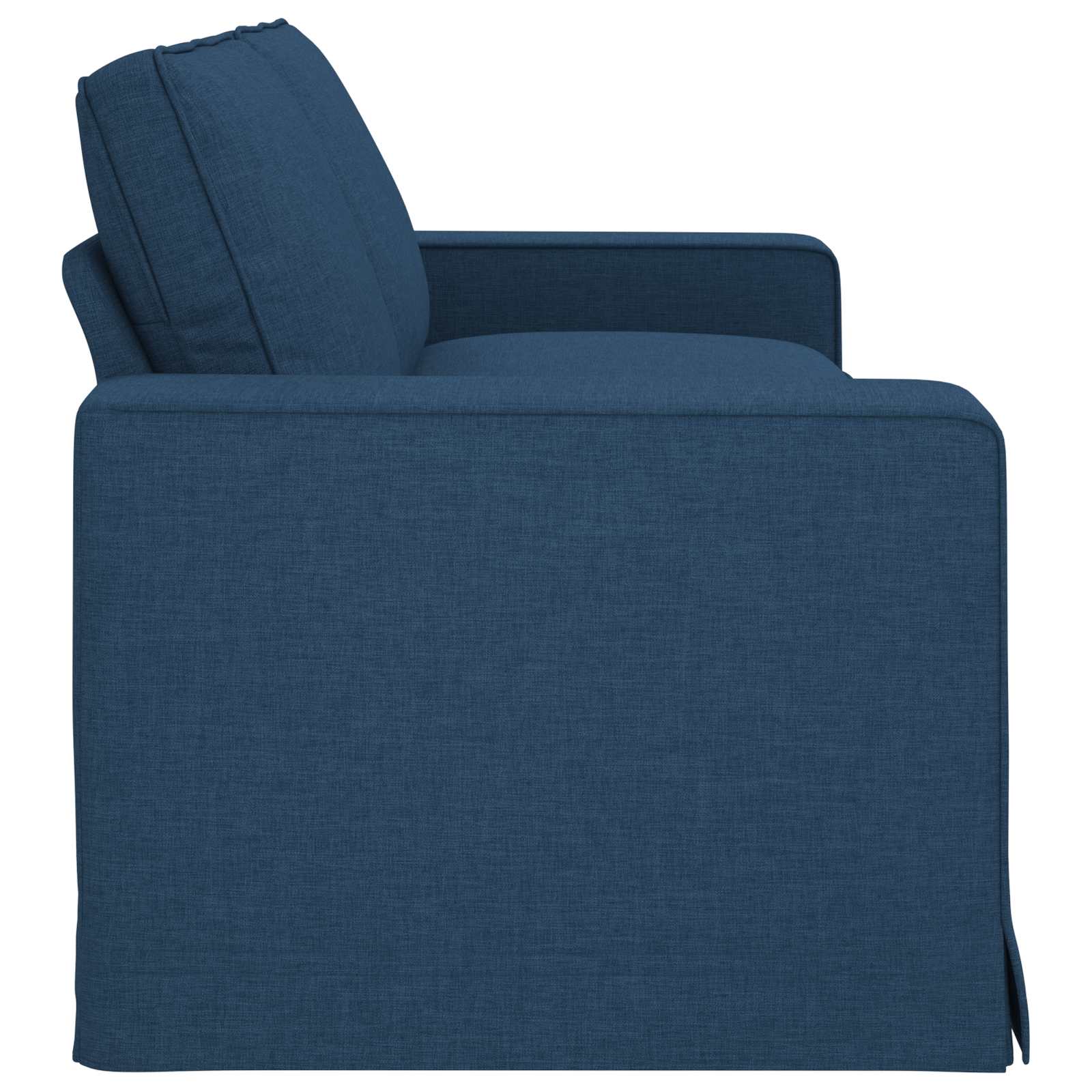 vidaXL Sofa Niebieski 222 x 80 x 82 cm tkanina