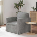 vidaXL Sofa Jasnoszary 78 x 78 x 80 cm Aksamit