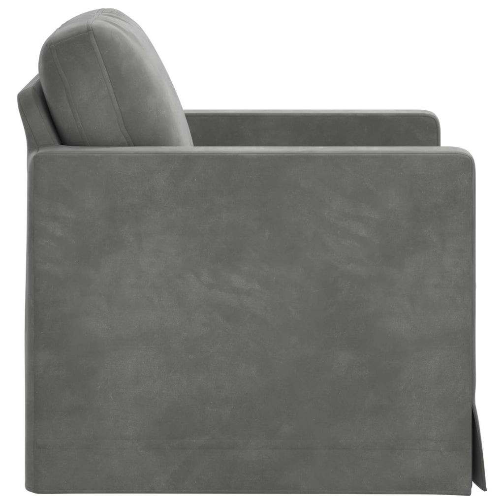 vidaXL Sofa Ciemnoszary 78 x 78 x 80 cm Aksamit