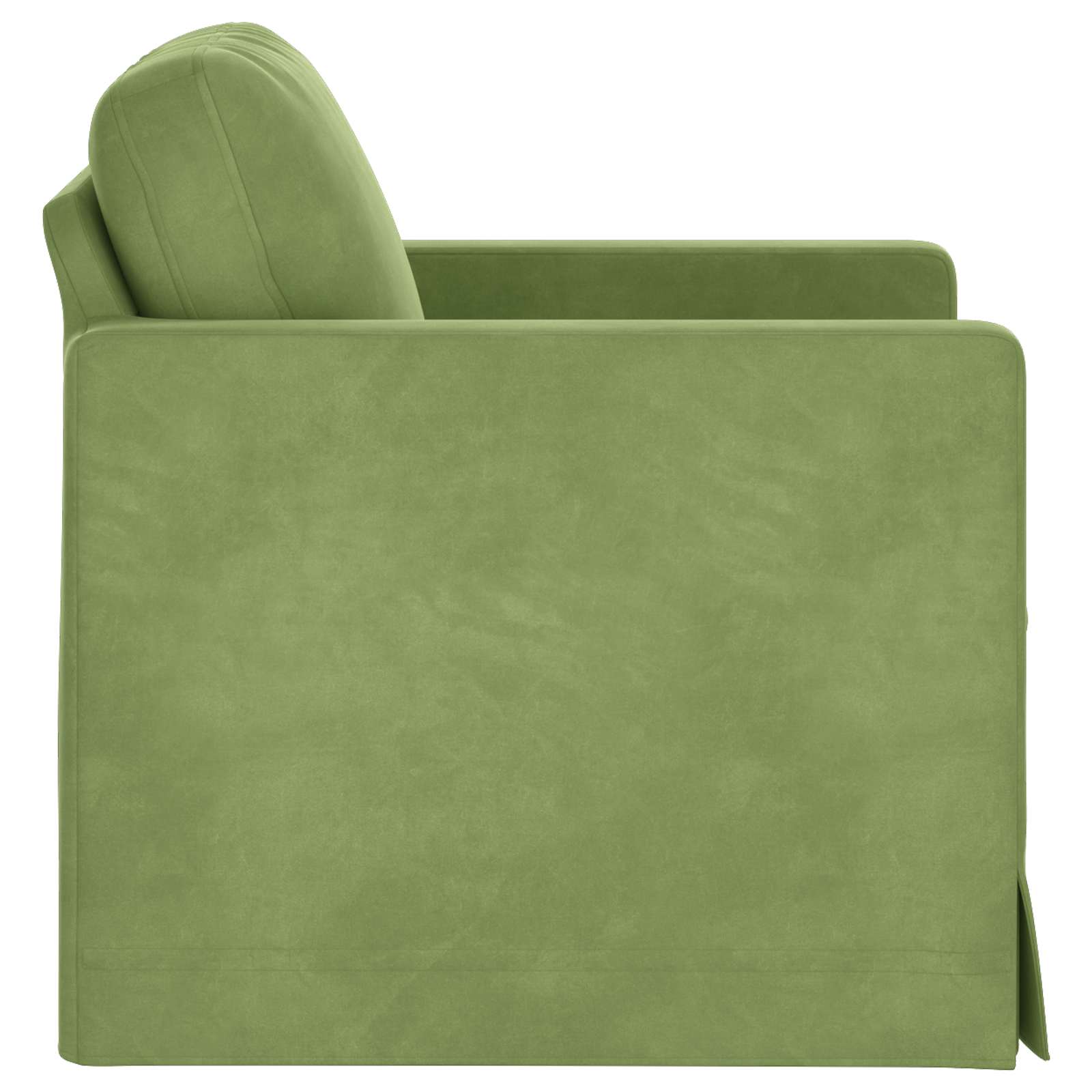 vidaXL Sofa Jasnozielony 78 x 78 x 80 cm Aksamit