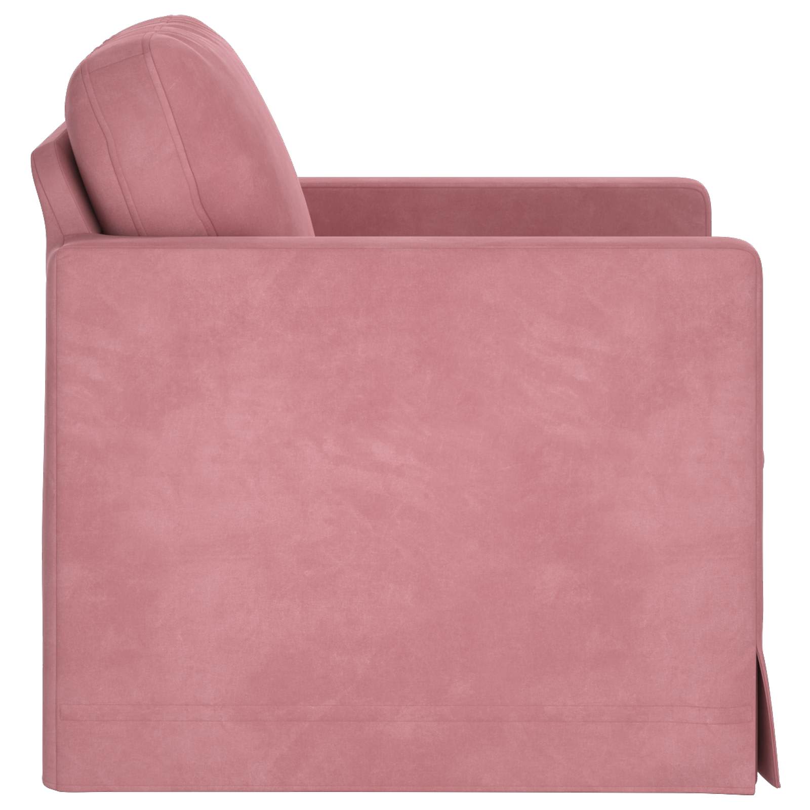 vidaXL Sofa Różowy 78 x 78 x 80 cm Aksamit