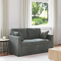 vidaXL Sofa Ciemnoszary 138 x 78 x 80 cm Aksamit