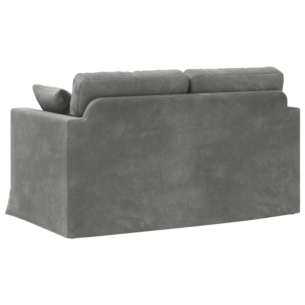 vidaXL Sofa Ciemnoszary 138 x 78 x 80 cm Aksamit