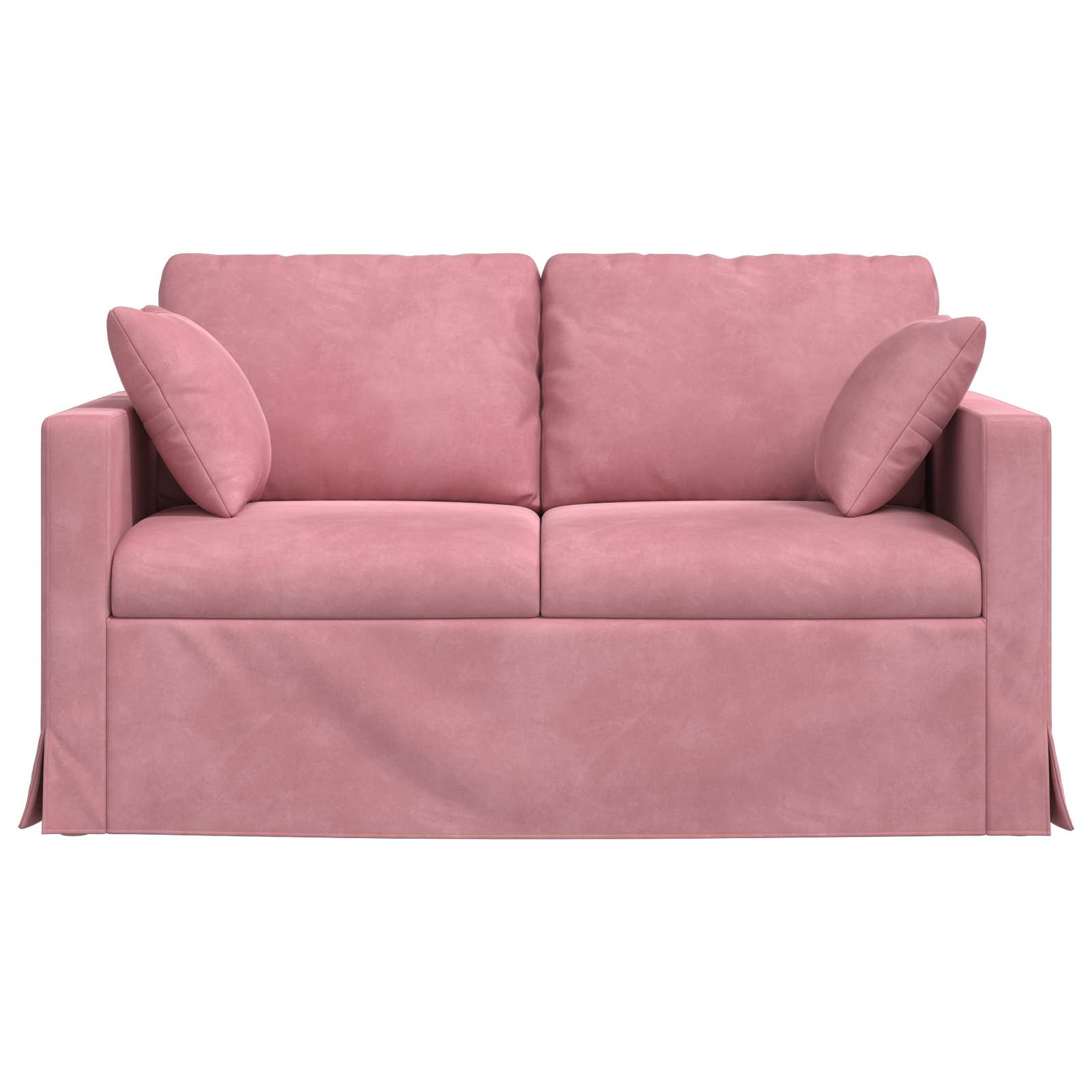 vidaXL Sofa Różowy 138 x 78 x 80 cm Aksamit