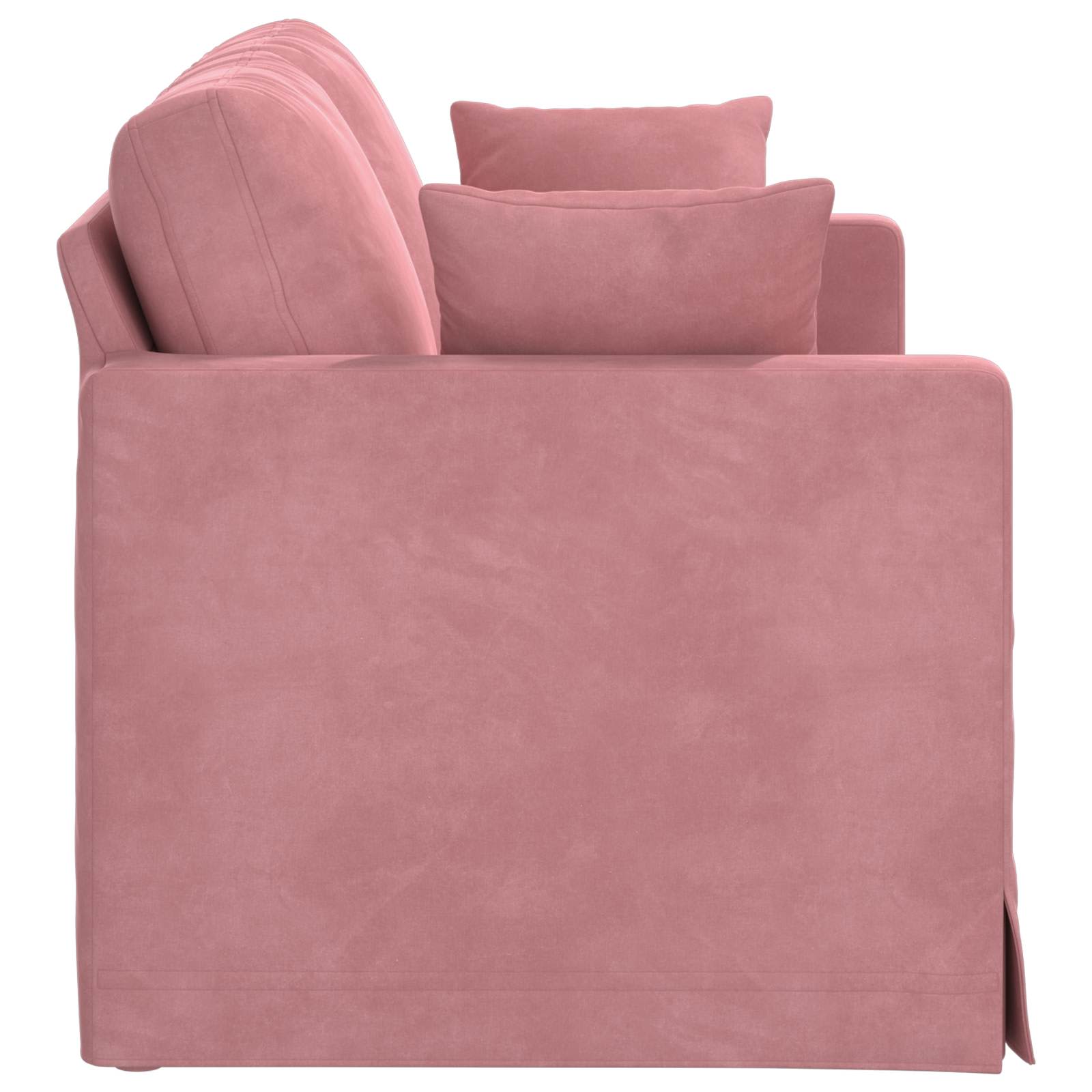 vidaXL Sofa Różowy 138 x 78 x 80 cm Aksamit