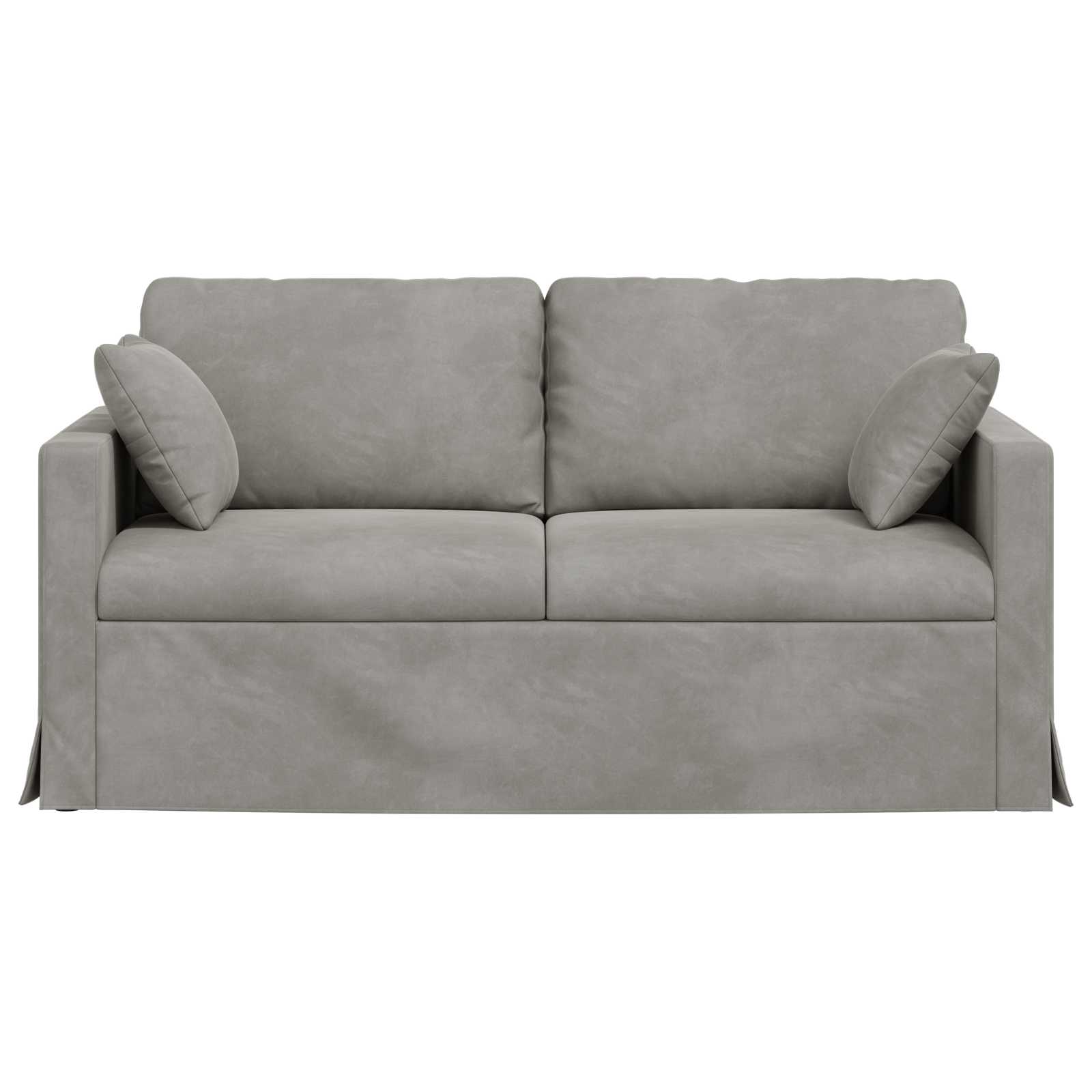 vidaXL Sofa Jasnoszary 158 x 78 x 80 cm Aksamit