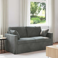 vidaXL Sofa Ciemnoszary 158 x 78 x 80 cm Aksamit