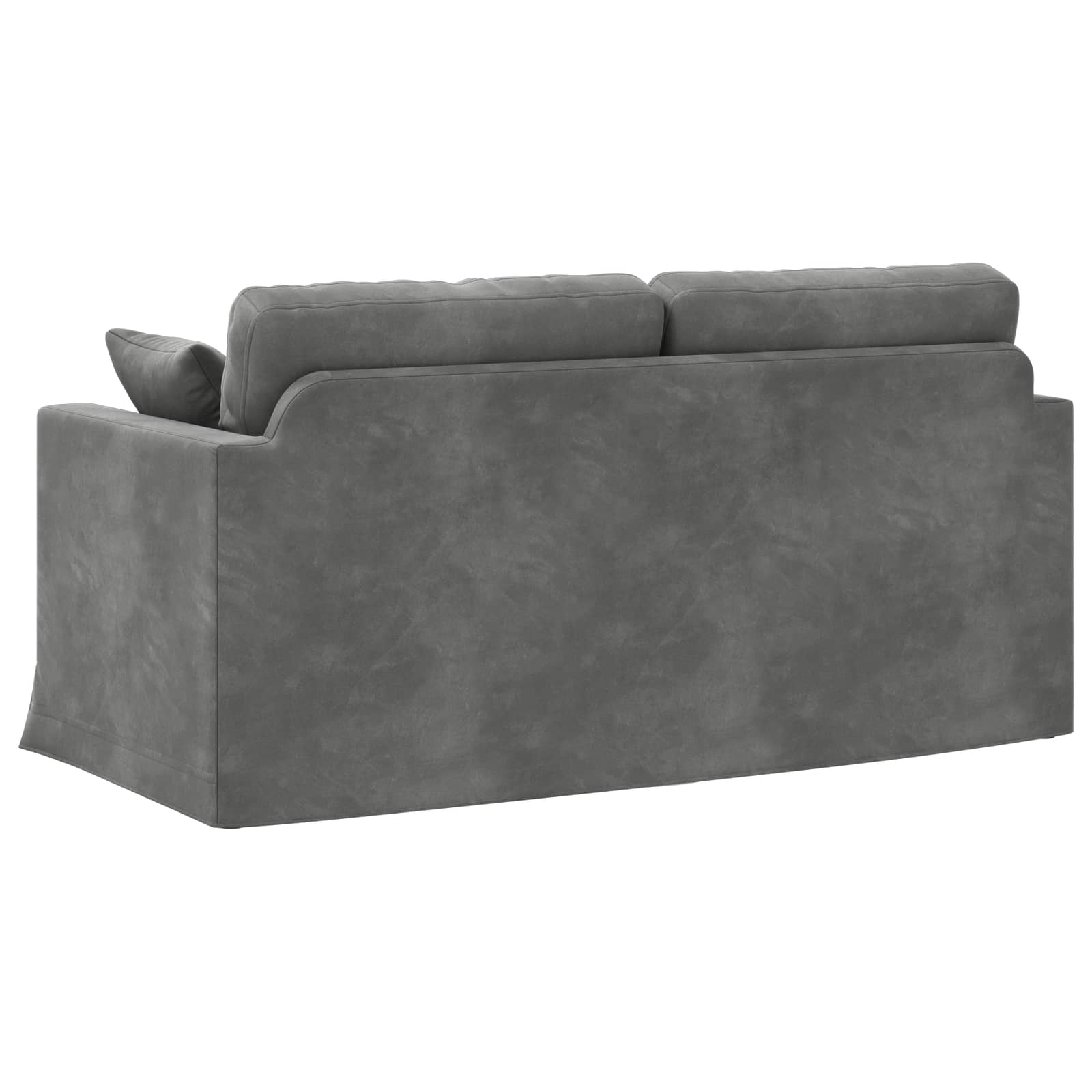 vidaXL Sofa Ciemnoszary 158 x 78 x 80 cm Aksamit