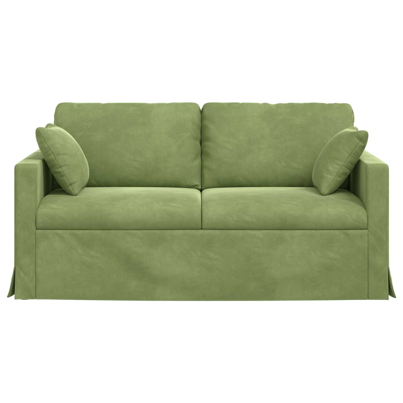 vidaXL Sofa Jasnozielony 158 x 78 x 80 cm Aksamit