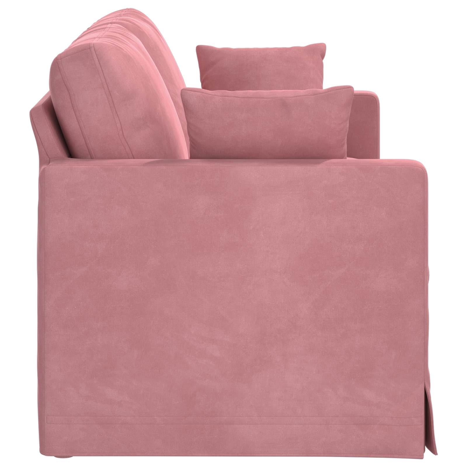 vidaXL Sofa Różowy 158 x 78 x 80 cm Aksamit