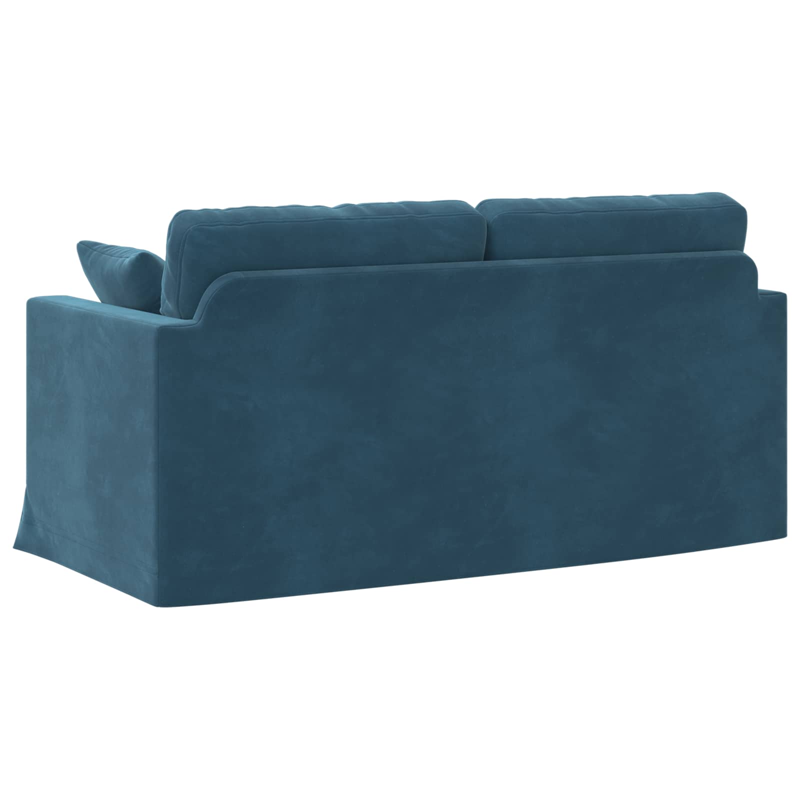 vidaXL Sofa Niebieski 158 x 78 x 80 cm Aksamit