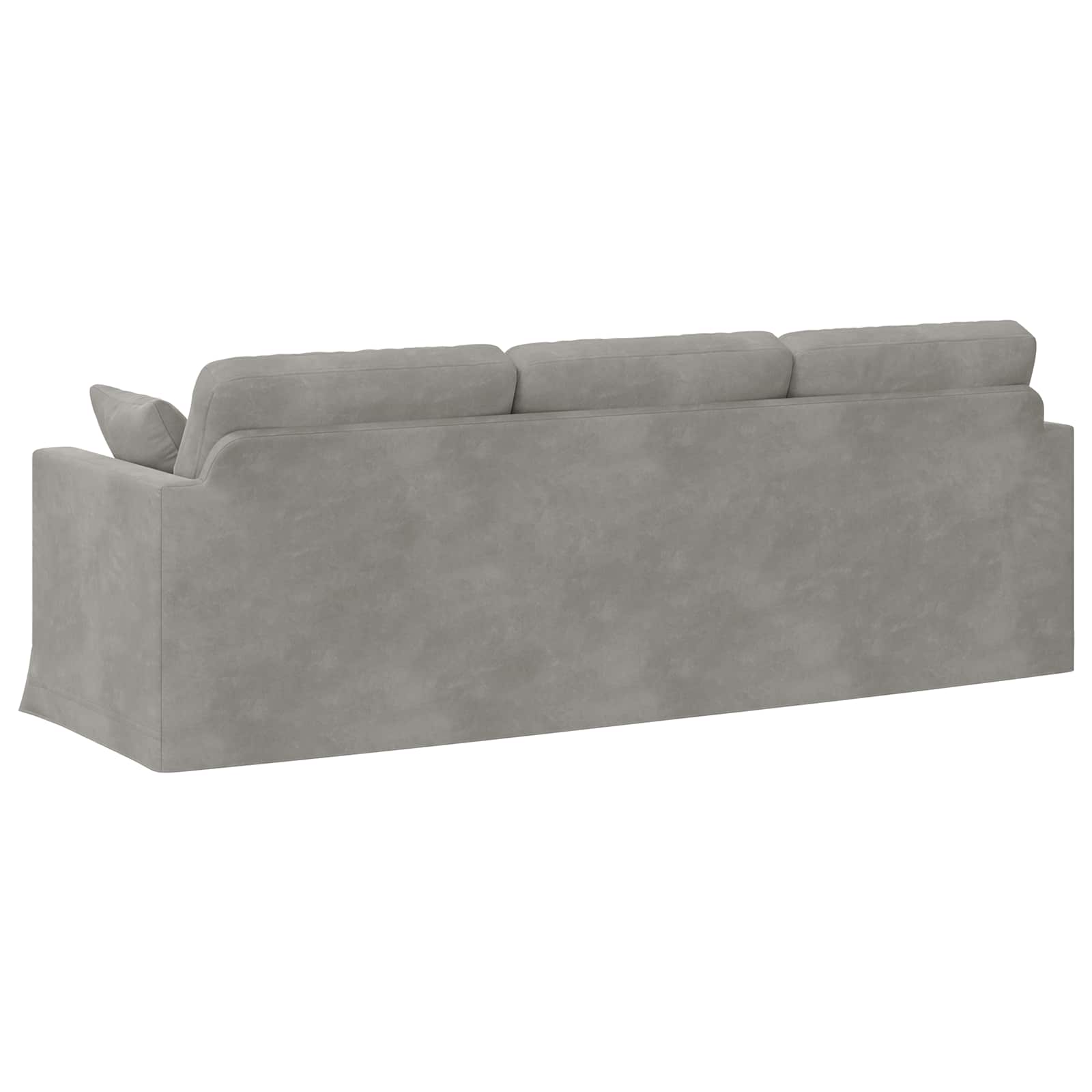vidaXL Sofa Jasnoszary 228 x 78 x 80 cm Aksamit