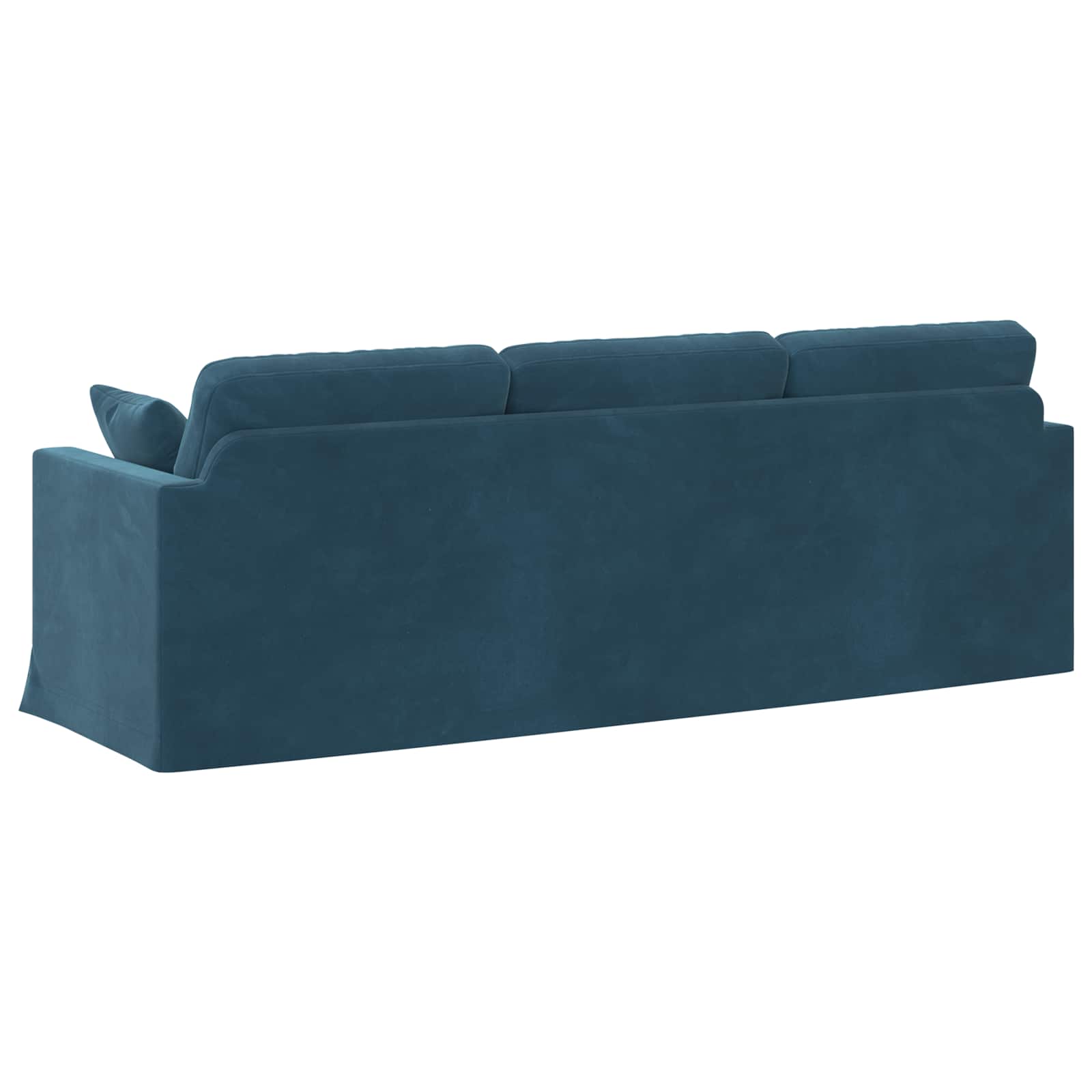vidaXL Sofa Niebieski 228 x 78 x 80 cm Aksamit