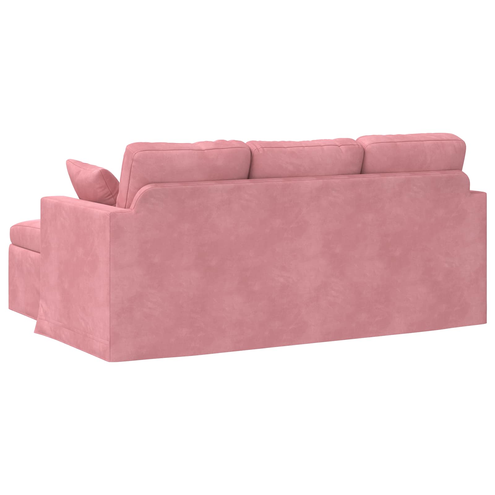 vidaXL Sofa Różowy 178 x 134 x 80 cm Aksamit