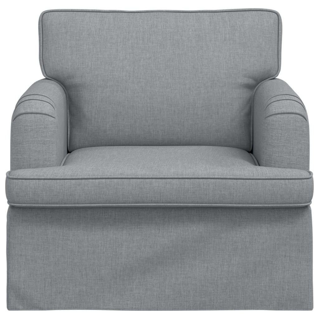 vidaXL Sofa Jasnoszary 84 x 80 x 85 cm tkanina
