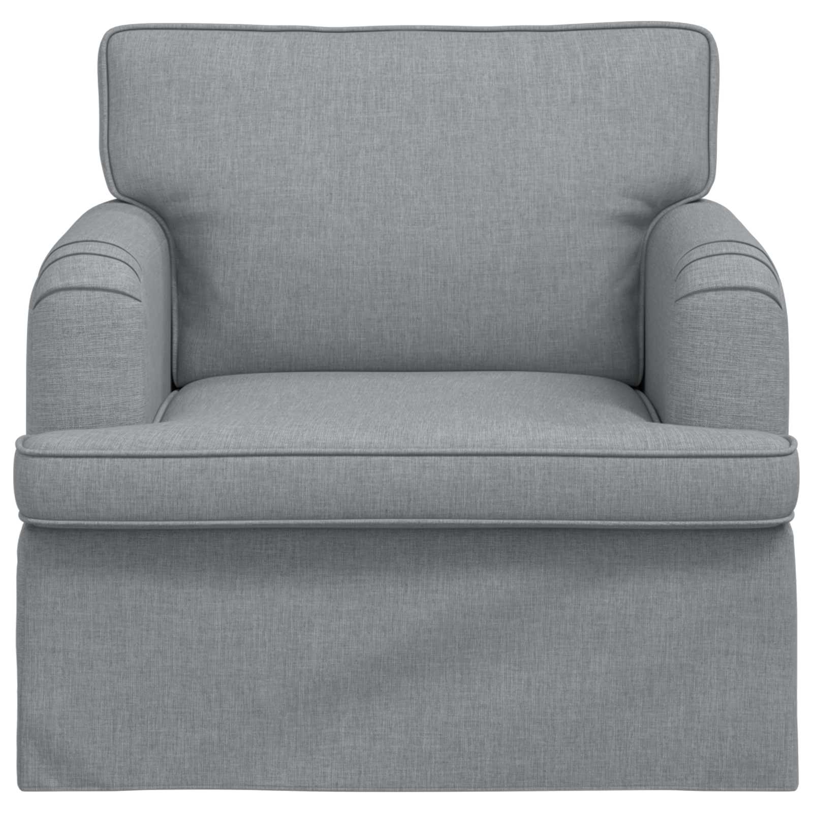 vidaXL Sofa Jasnoszary 84 x 80 x 85 cm tkanina