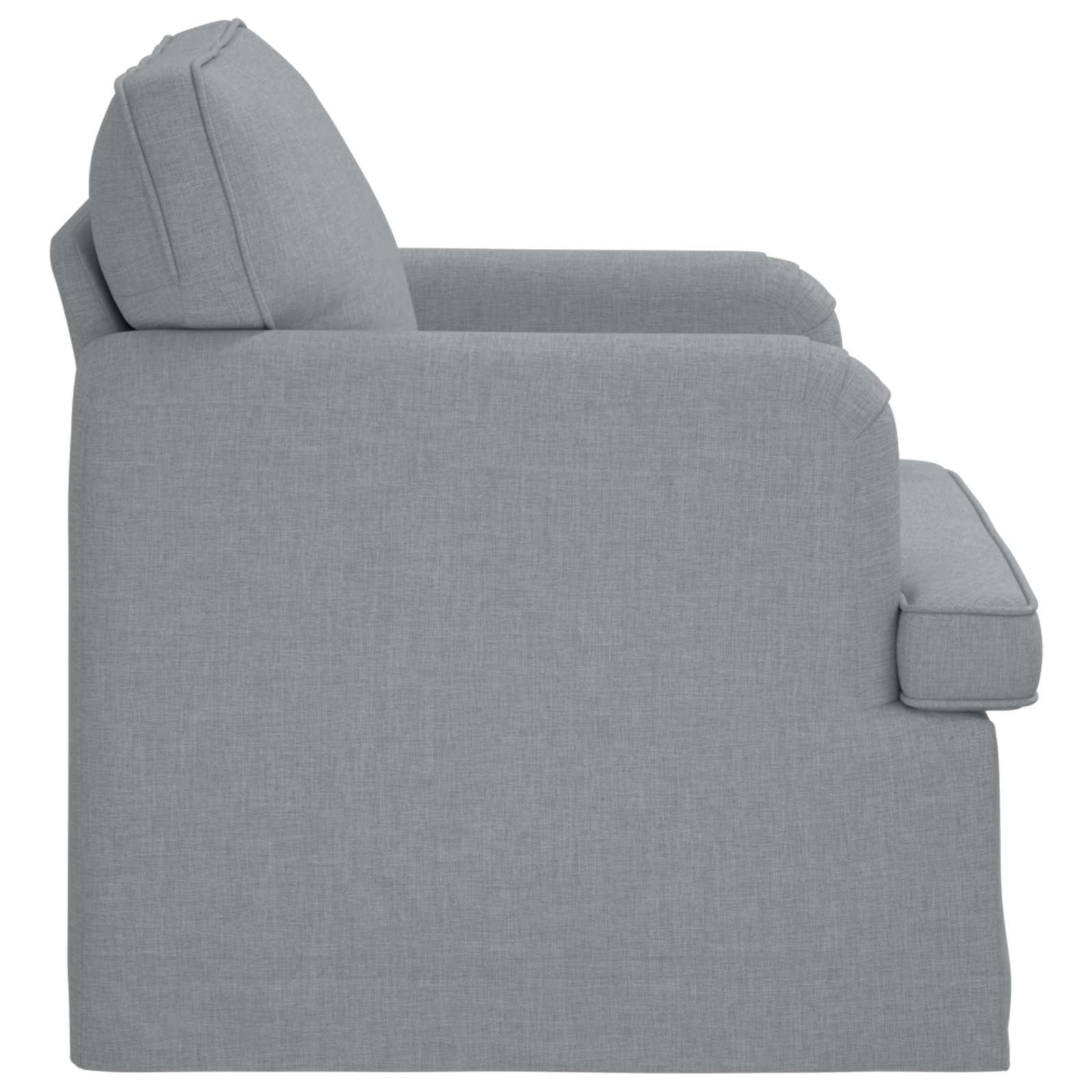 vidaXL Sofa Jasnoszary 84 x 80 x 85 cm tkanina