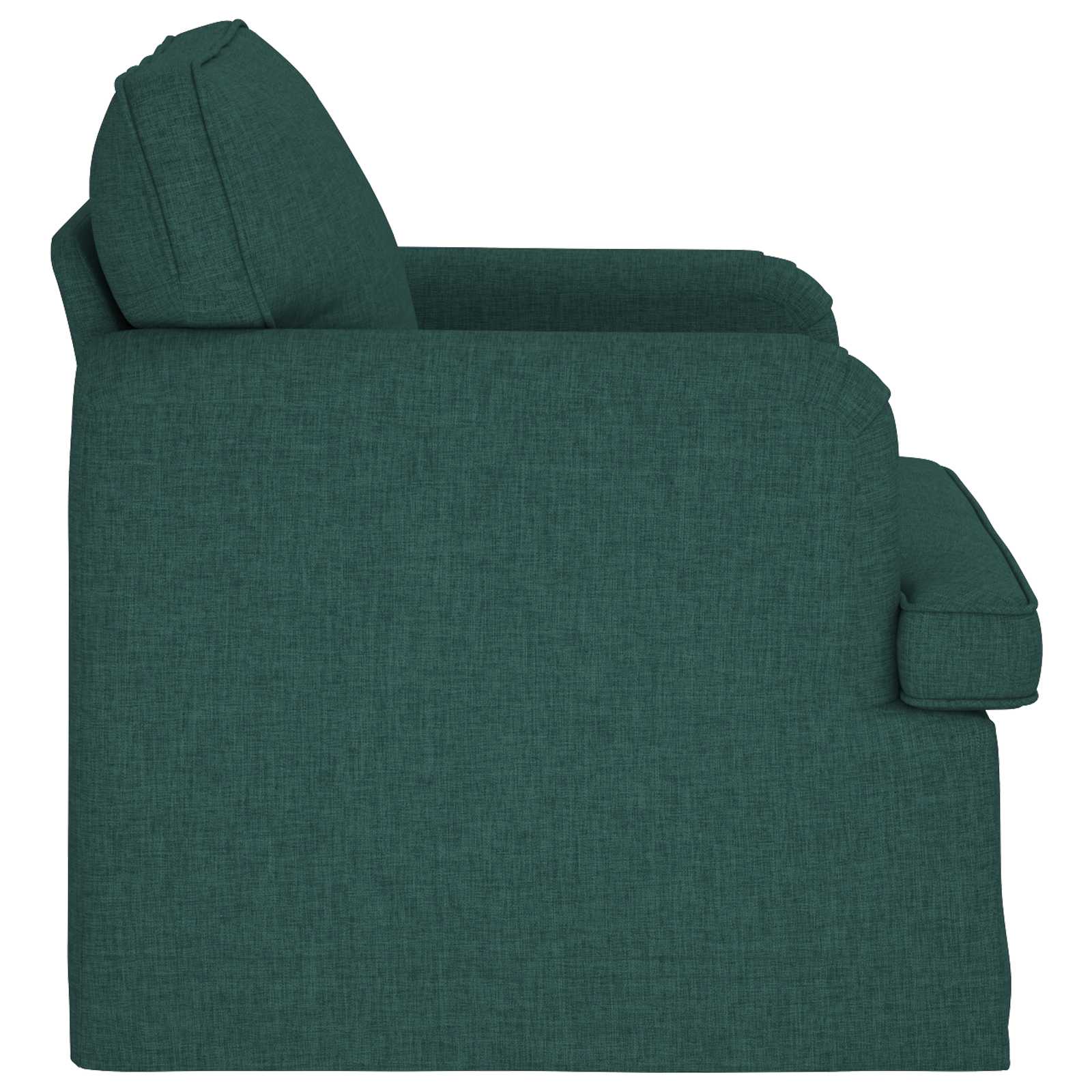 vidaXL Sofa Ciemna zieleń 84 x 80 x 85 cm tkanina